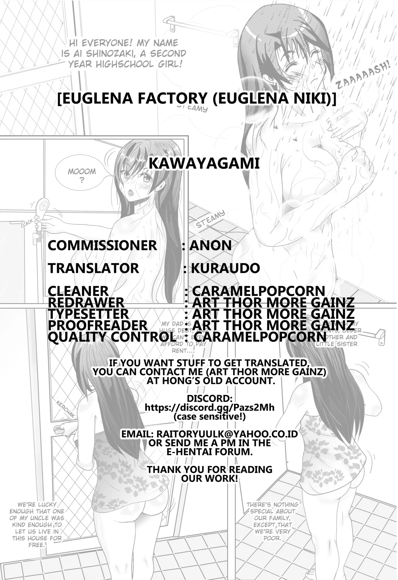 [Euglena Factory (Euglena Niki)]Kawayagami[English] [Kuraudo] Page 10