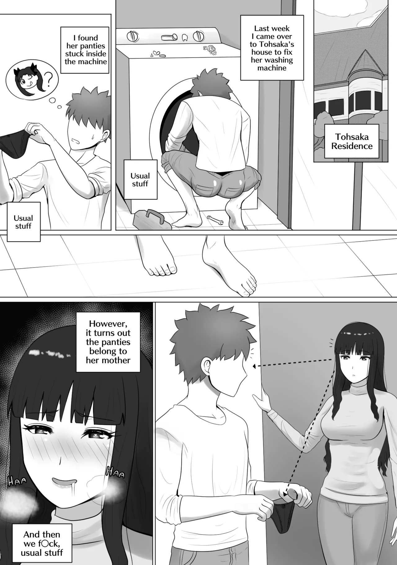 [KMVT]The Tohsaka Oyakodon(Fate stay night) (Uncensored) Page 1