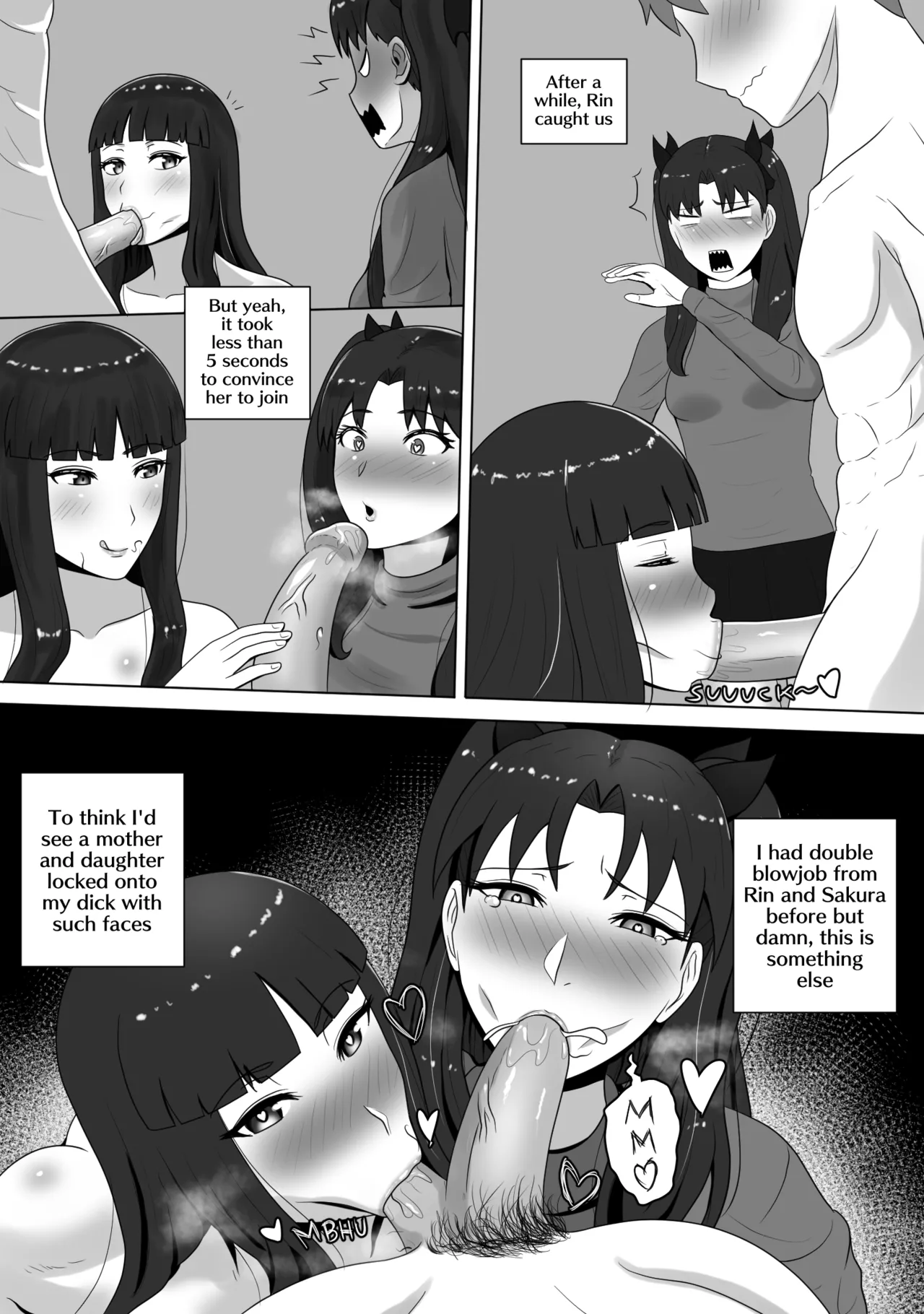 [KMVT]The Tohsaka Oyakodon(Fate stay night) (Uncensored) Page 5