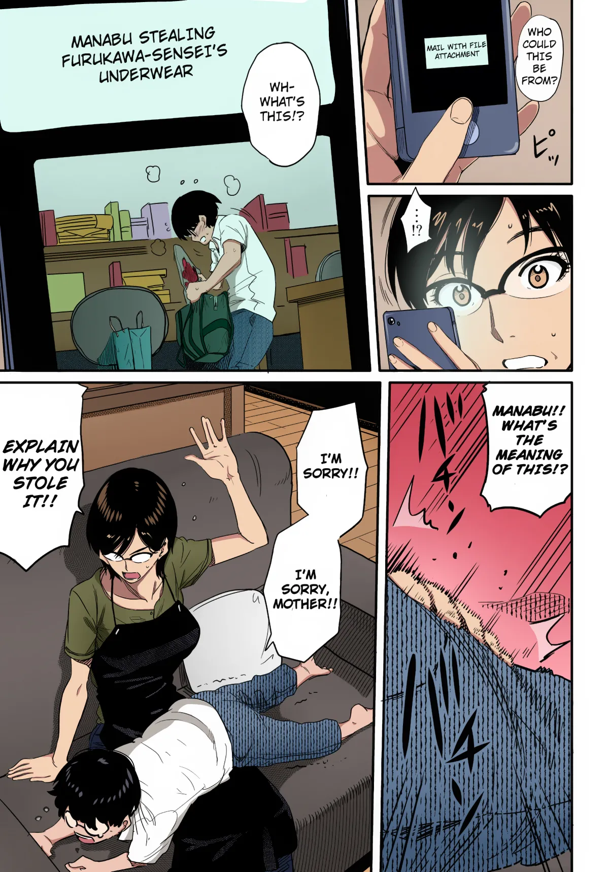 [Hana Hook]Hahaoya Shikkaku Elite Oyako no M Buta Netorare Tenraku Jinsei[English][Colorized][Erocolor](Ongoing) Page 17