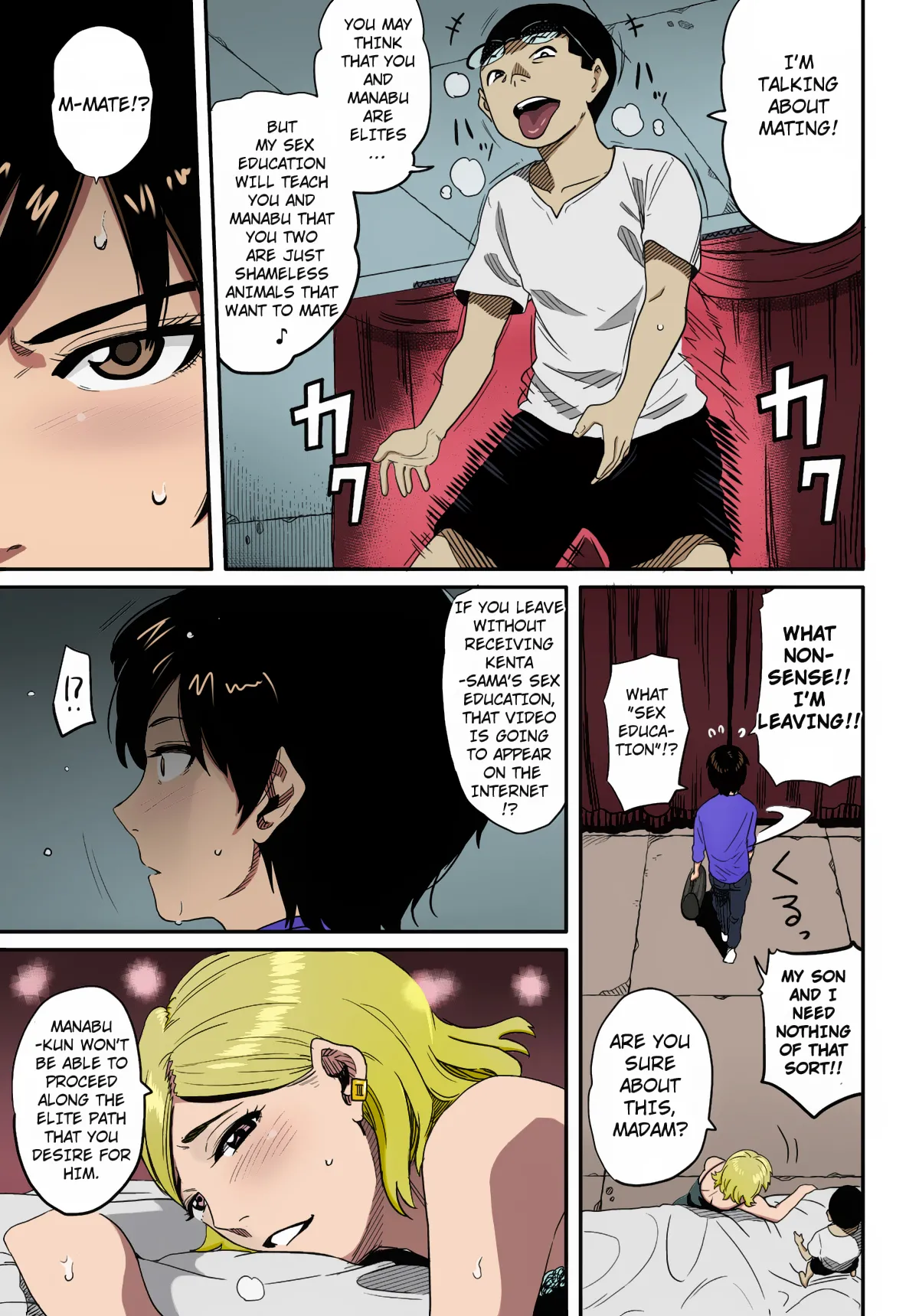 [Hana Hook]Hahaoya Shikkaku Elite Oyako no M Buta Netorare Tenraku Jinsei[English][Colorized][Erocolor](Ongoing) Page 29