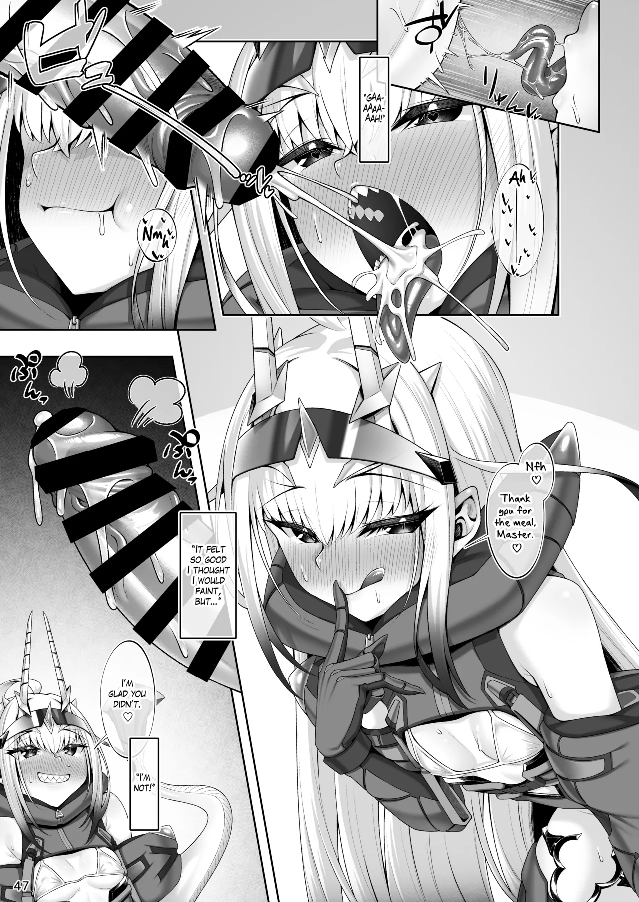 [Watochip Melonpan (Watosu)]Mizugi Melusine to Iroiro Ecchi Hon | Doing all kinds of lewd things with Melusine in her swimsuit(Fate/Grand Order) [English] [The Blavatsky Project] [Digital] Page 48