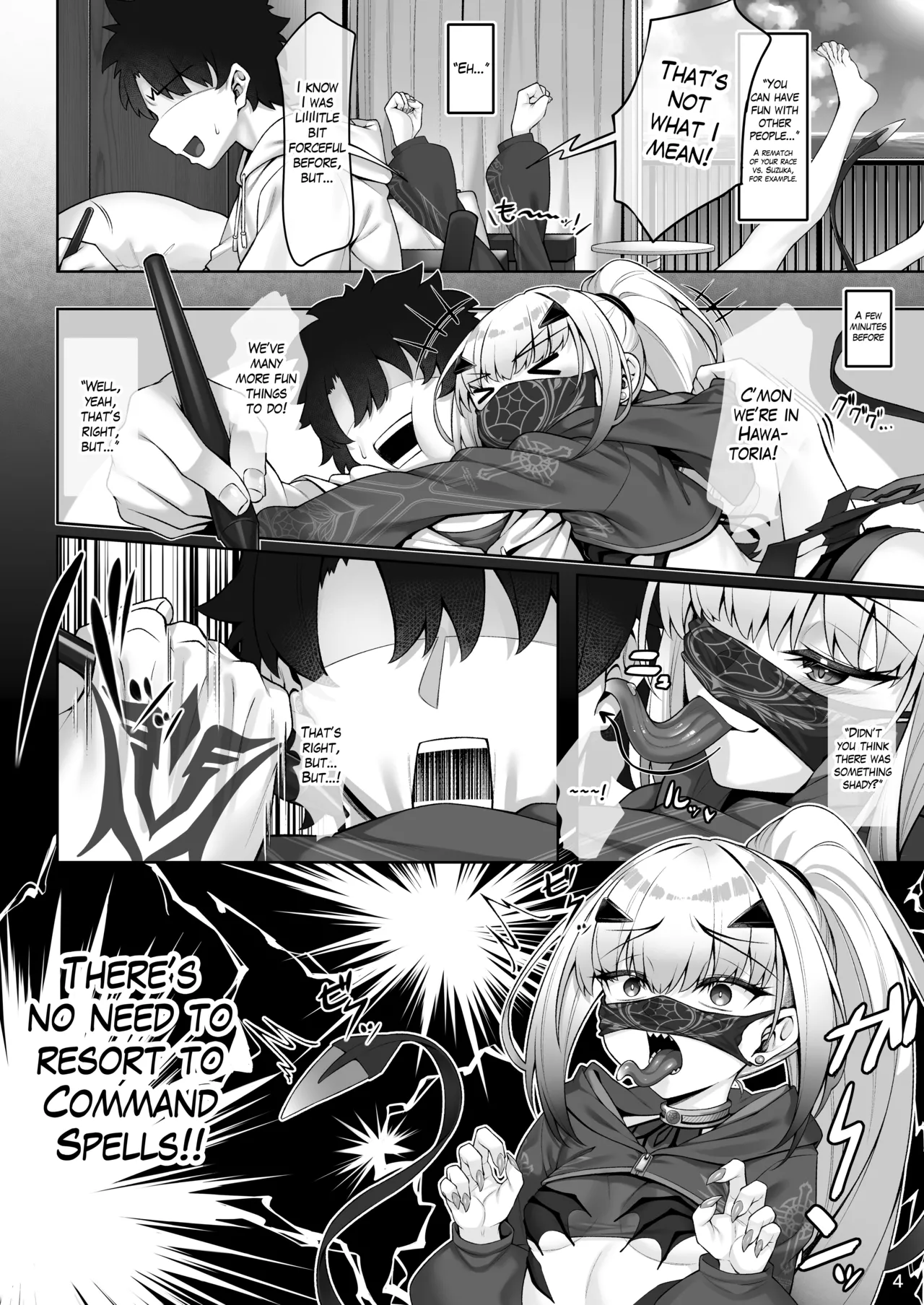 [Watochip Melonpan (Watosu)]Mizugi Melusine to Iroiro Ecchi Hon | Doing all kinds of lewd things with Melusine in her swimsuit(Fate/Grand Order) [English] [The Blavatsky Project] [Digital] Page 5