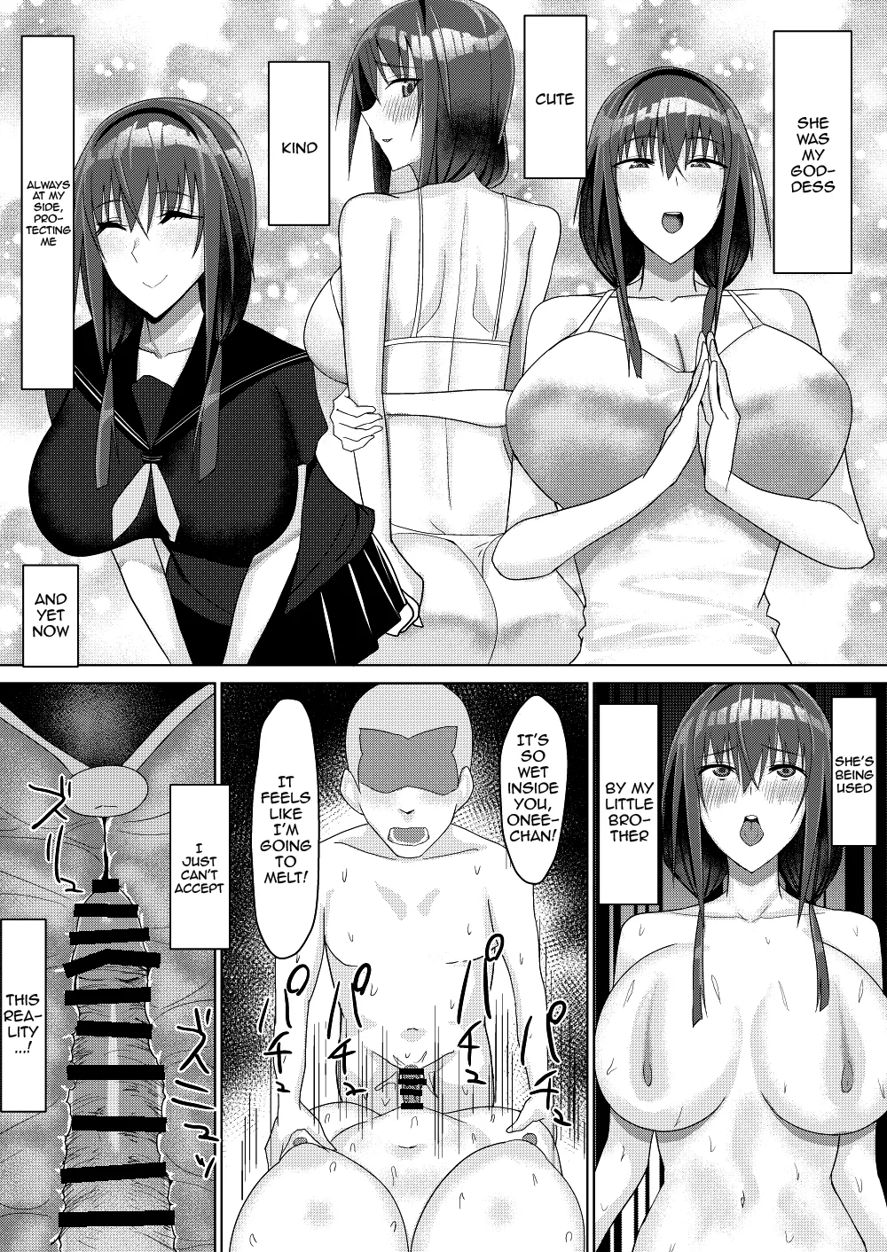 [Tamanohousa]Zutto Akogare datta Tonari no Ie no Onee-chan ga Otouto to Yatteta | The Older Girl Next Door Whom I Had Feelings For Was Fucking My Little Brother[English] {Doujins.com} Page 11
