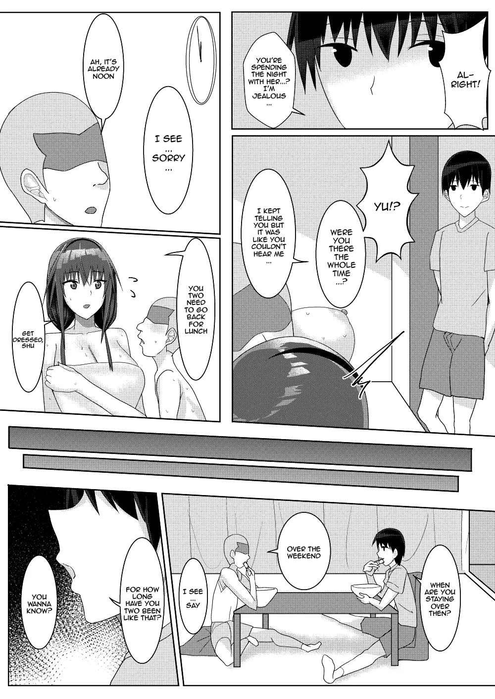 [Tamanohousa]Zutto Akogare datta Tonari no Ie no Onee-chan ga Otouto to Yatteta | The Older Girl Next Door Whom I Had Feelings For Was Fucking My Little Brother[English] {Doujins.com} Page 22