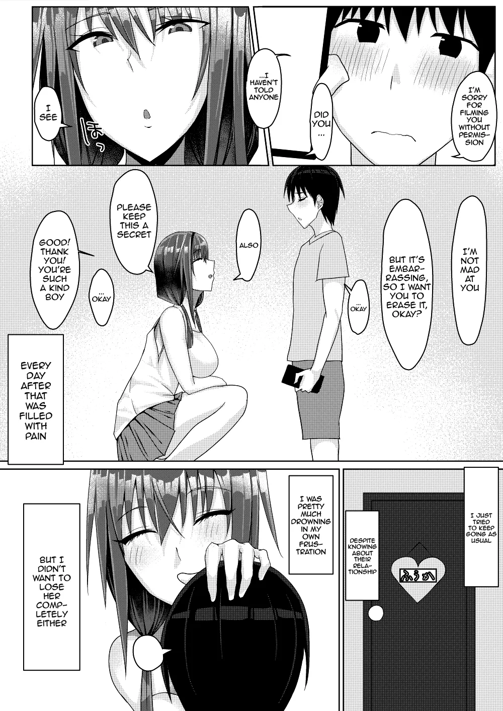 [Tamanohousa]Zutto Akogare datta Tonari no Ie no Onee-chan ga Otouto to Yatteta | The Older Girl Next Door Whom I Had Feelings For Was Fucking My Little Brother[English] {Doujins.com} Page 8