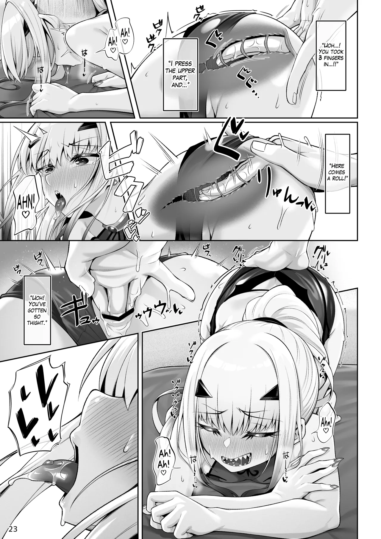 [Watochip Melonpan (Watosu)]Mizugi Melusine to Iroiro Ecchi Hon | Doing all kinds of lewd things with Melusine in her swimsuit(Fate/Grand Order) [English] [The Blavatsky Project] [Digital] Page 24