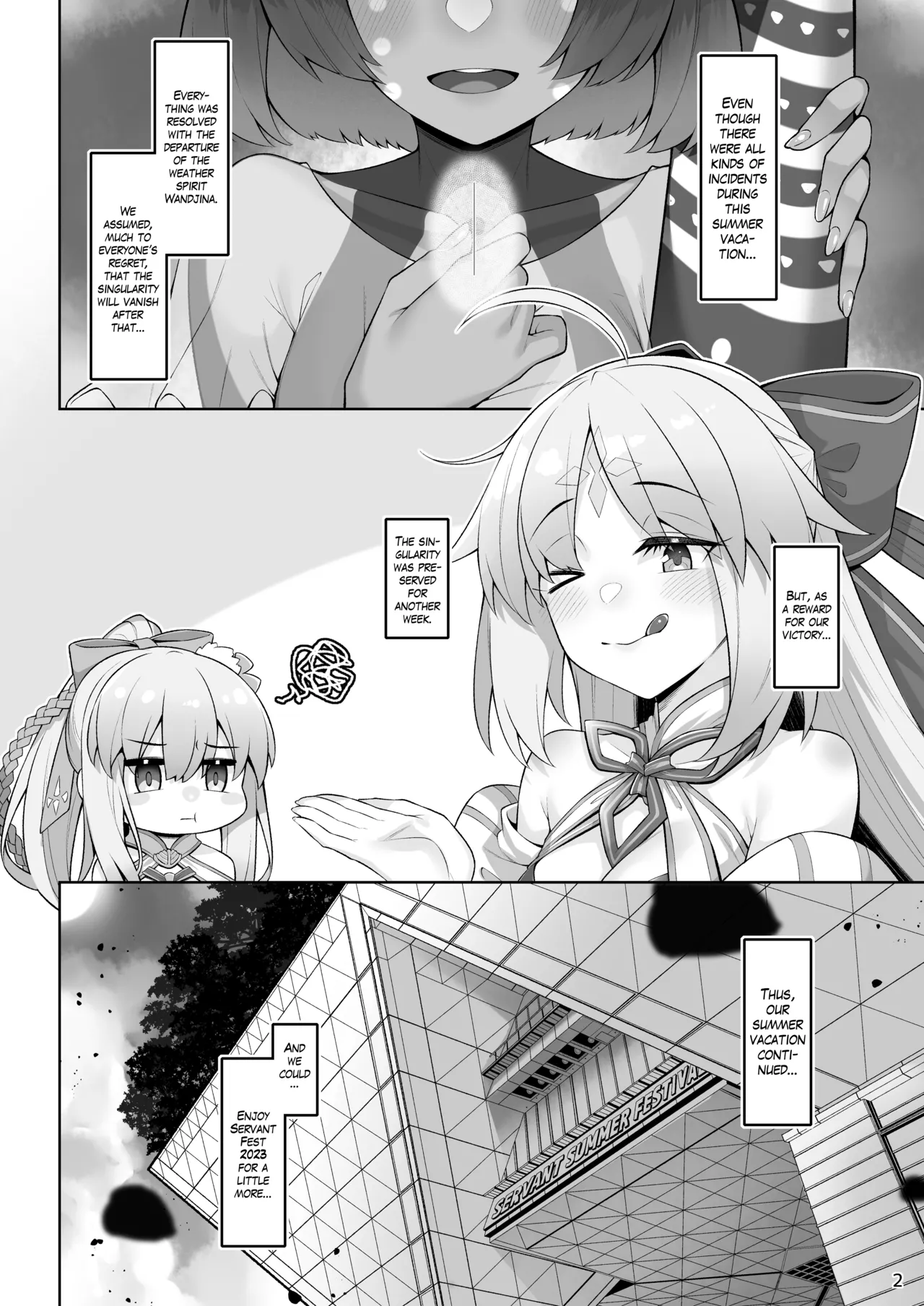 [Watochip Melonpan (Watosu)]Mizugi Melusine to Iroiro Ecchi Hon | Doing all kinds of lewd things with Melusine in her swimsuit(Fate/Grand Order) [English] [The Blavatsky Project] [Digital] Page 3