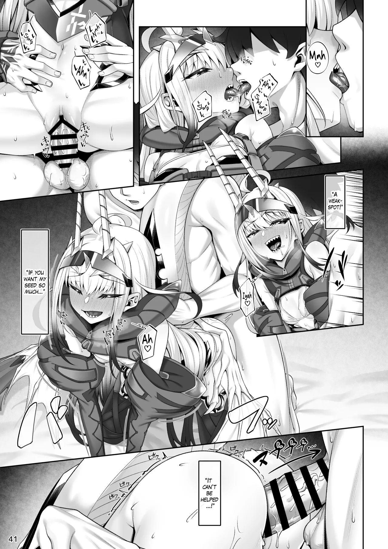 [Watochip Melonpan (Watosu)]Mizugi Melusine to Iroiro Ecchi Hon | Doing all kinds of lewd things with Melusine in her swimsuit(Fate/Grand Order) [English] [The Blavatsky Project] [Digital] Page 42
