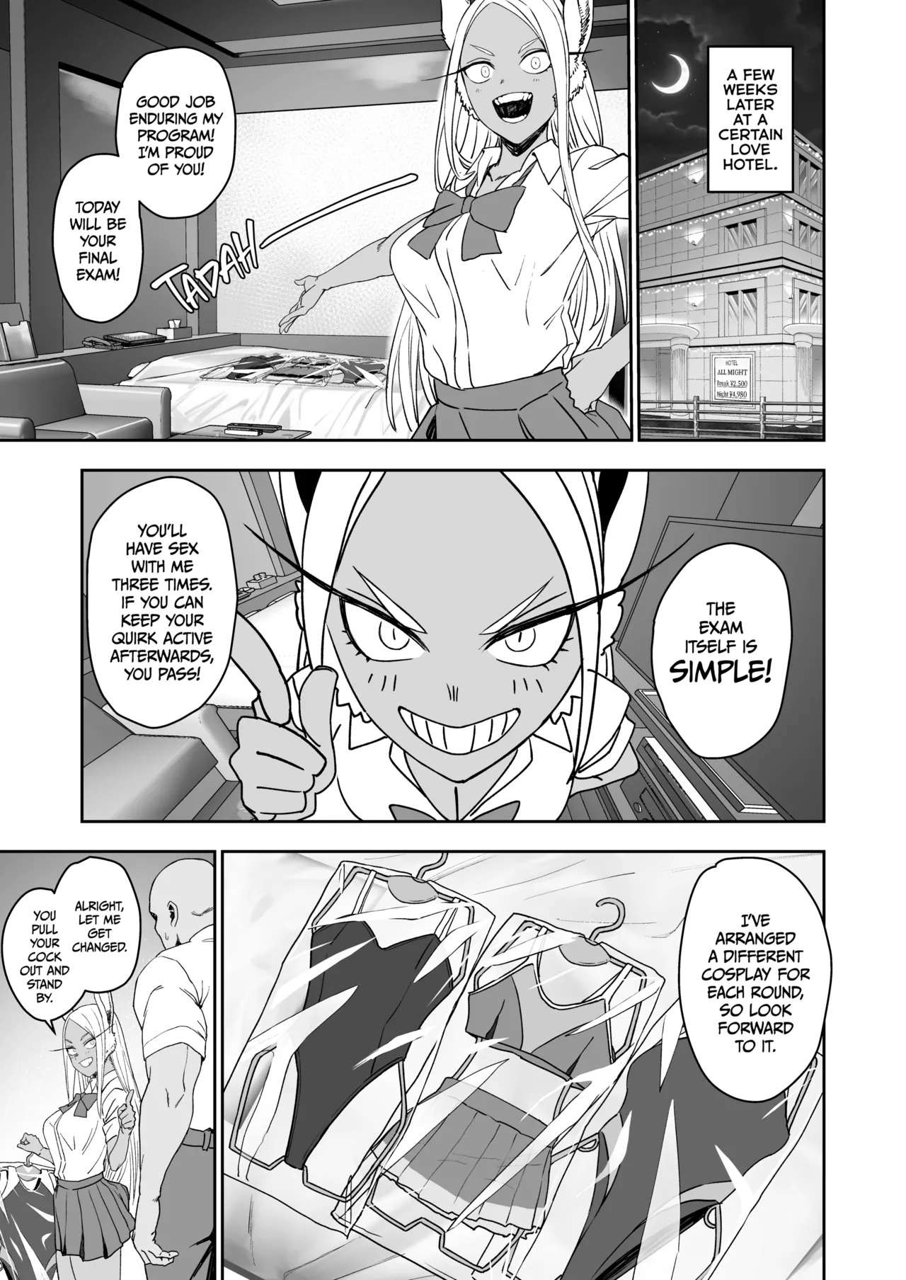 [LOFLAT (Prime)]JK Mirko no Maruhi Training | Mirko's Secret Training Program(Boku no Hero Academia) [English] {2d-market.com} [Decensored] [Digital] Page 14