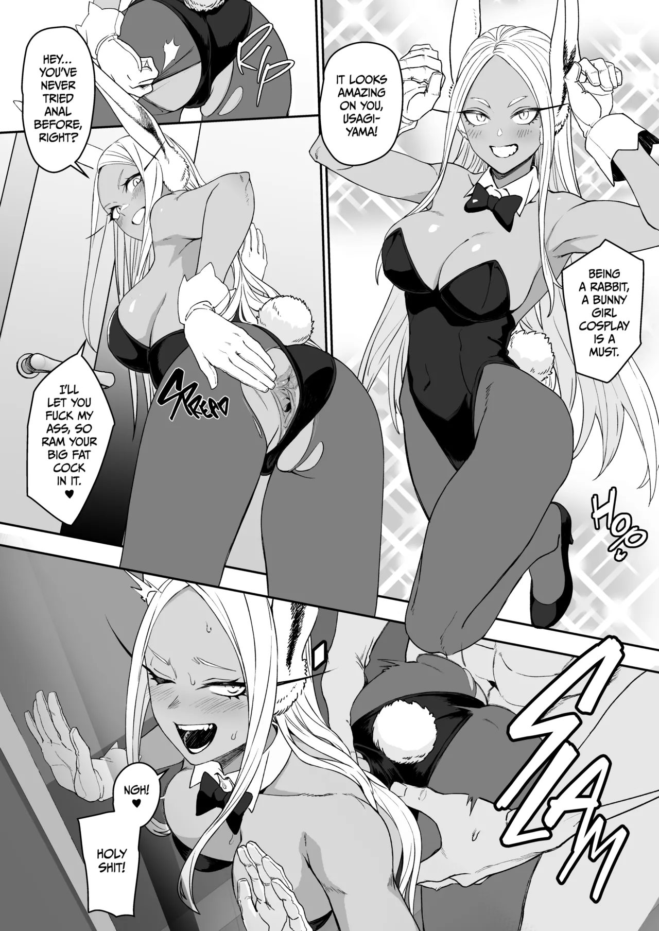 [LOFLAT (Prime)]JK Mirko no Maruhi Training | Mirko's Secret Training Program(Boku no Hero Academia) [English] {2d-market.com} [Decensored] [Digital] Page 17