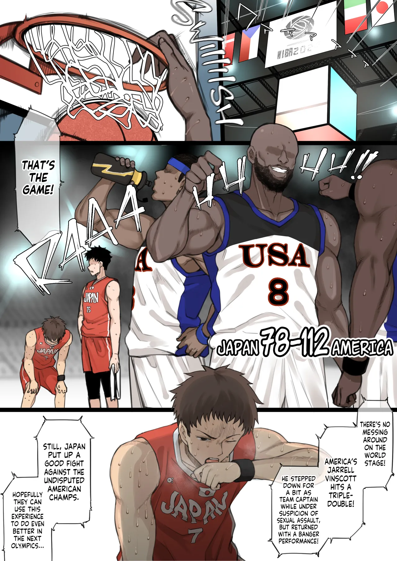 [Terasu MC]Athletic x Couple x Netorase[English] [Tekkamaki] Page 1