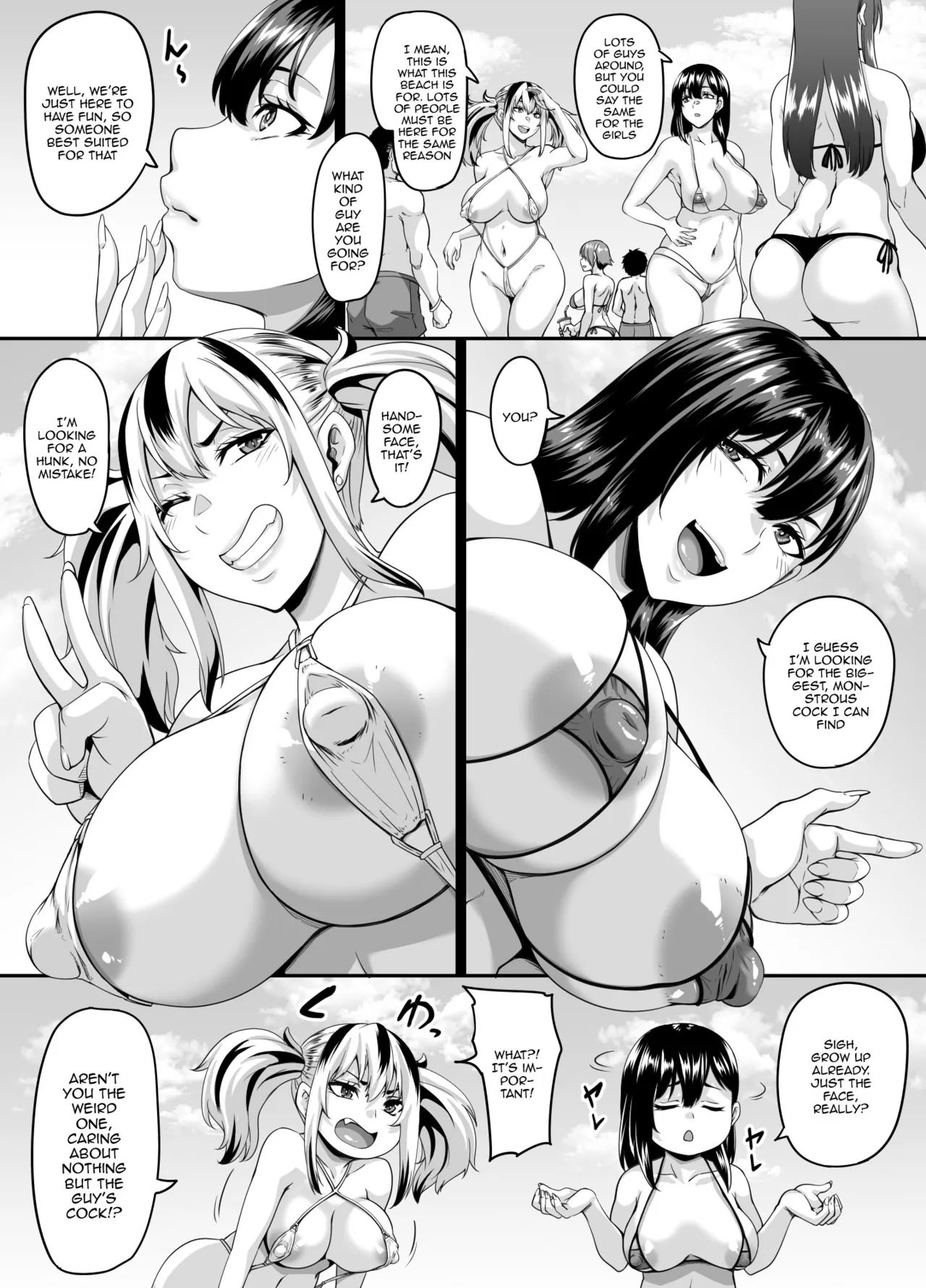[Tiramisu Tart (Kazuhiro)]Kazoku Ryokou wa Yarimoku Beach de Sex Zanmai ~Onee-chan Hen~ | Going On a Family Vacation To The Beach Turns To Casual sex ~Onee-chan Edition~[English] {Doujins.com} [Digital] [Decensored] Page 6