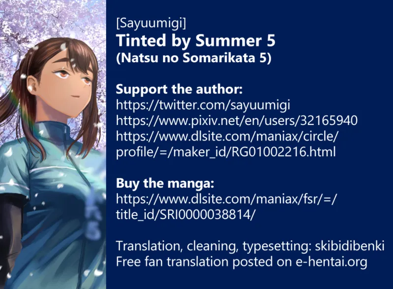 [Sayuumigi]Natsu no Somarikata 5 | Tinted by Summer 5[English] [skibidibenki] Page 32