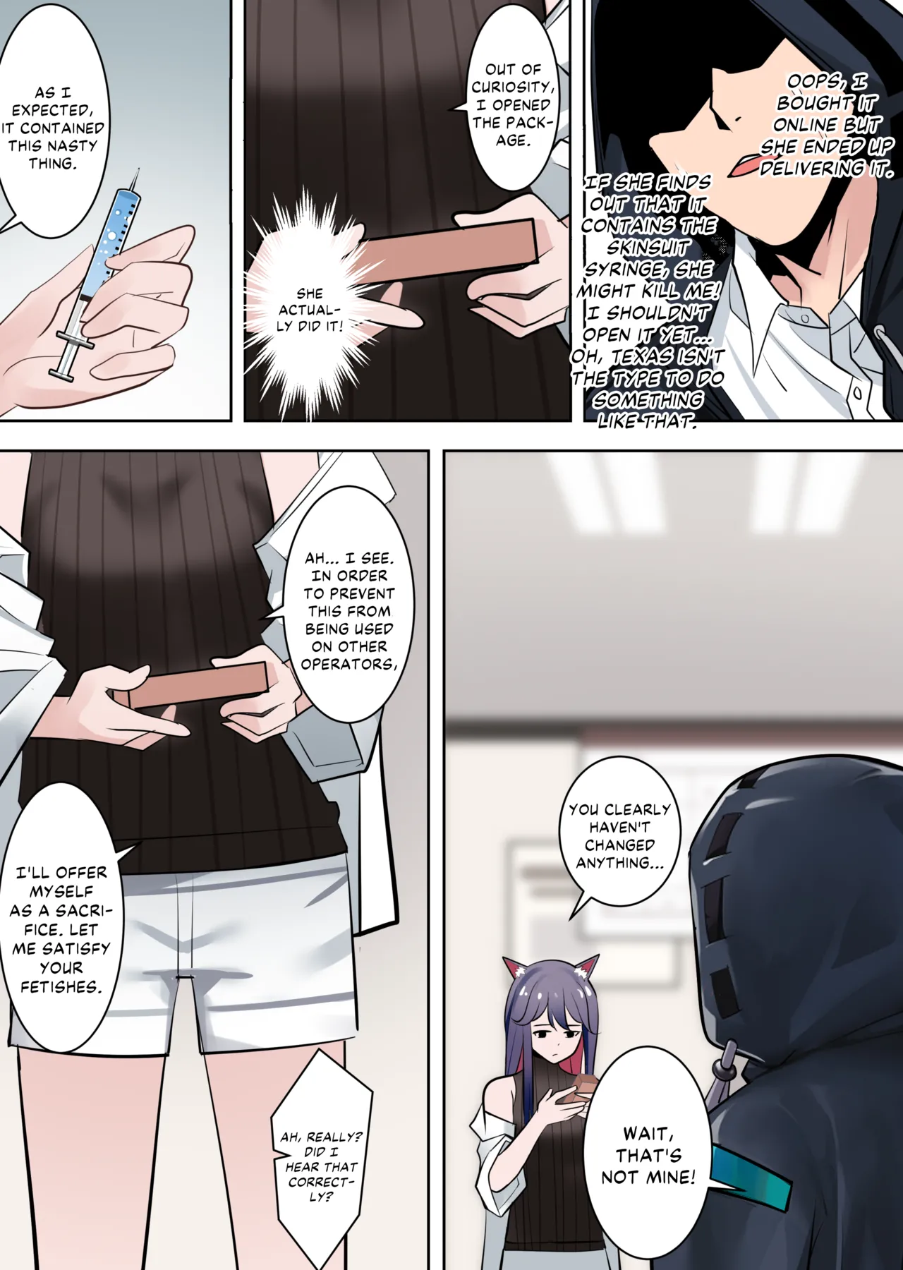 [gege]Tezas(Arknights) [English] [DKKMD Translations] Page 6