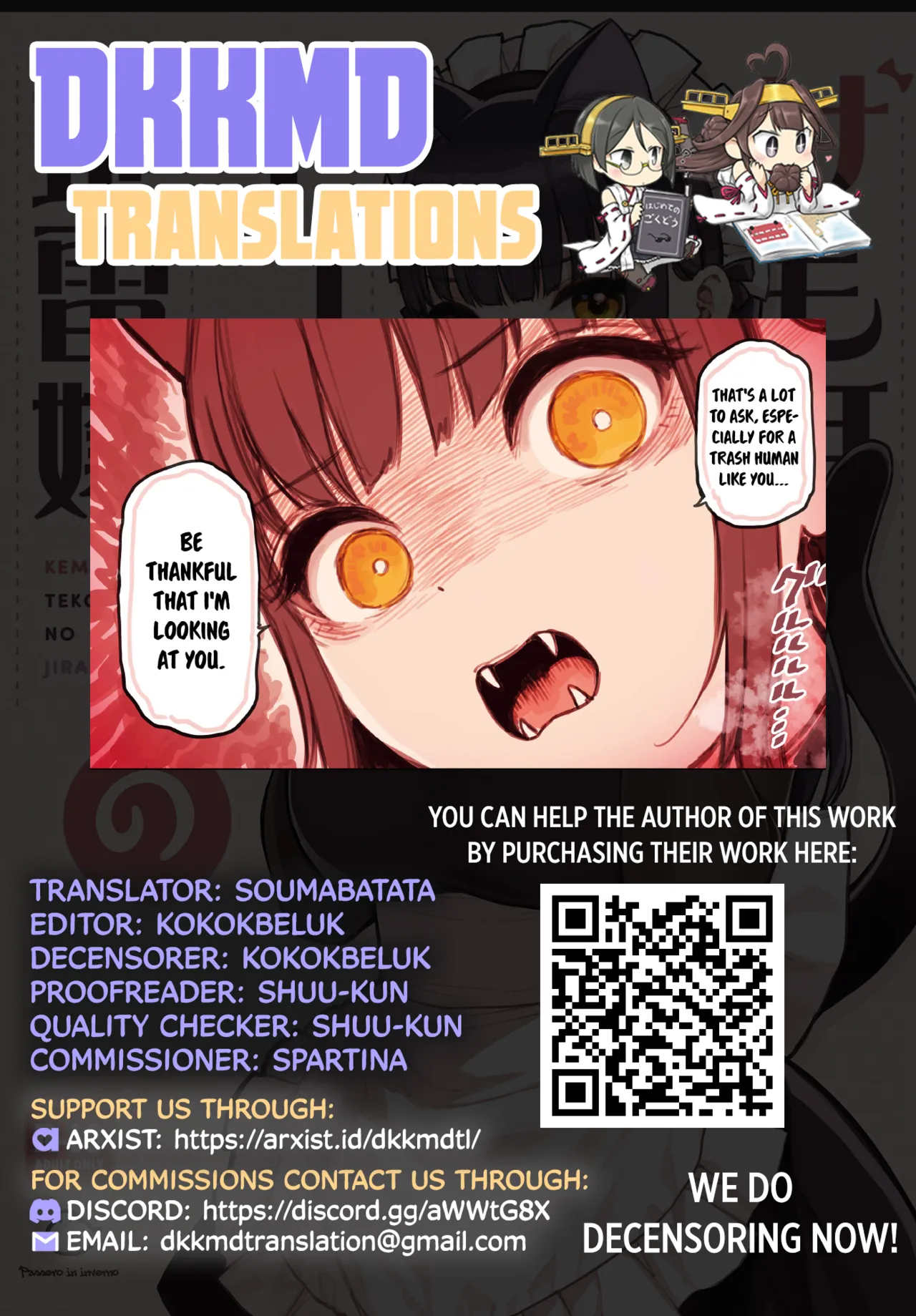 [Fukurasuzume (Sunaba Suzume)]Kemomimi Tekoki Ten no Jirai Jou[English] [DKKMD Translations] [Decensored] Page 124