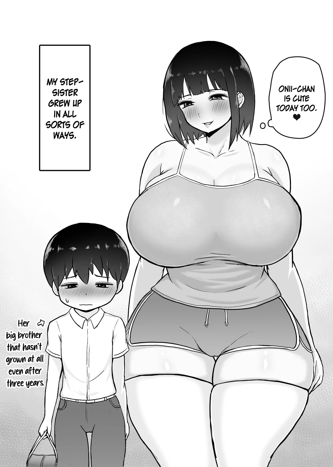 [Vermilion]Ookii Gimai ~Hatsuiku ga Yosugiru Soujuku Gimai to Amaama H na Mainichi~[English] [CarlJP] Page 6