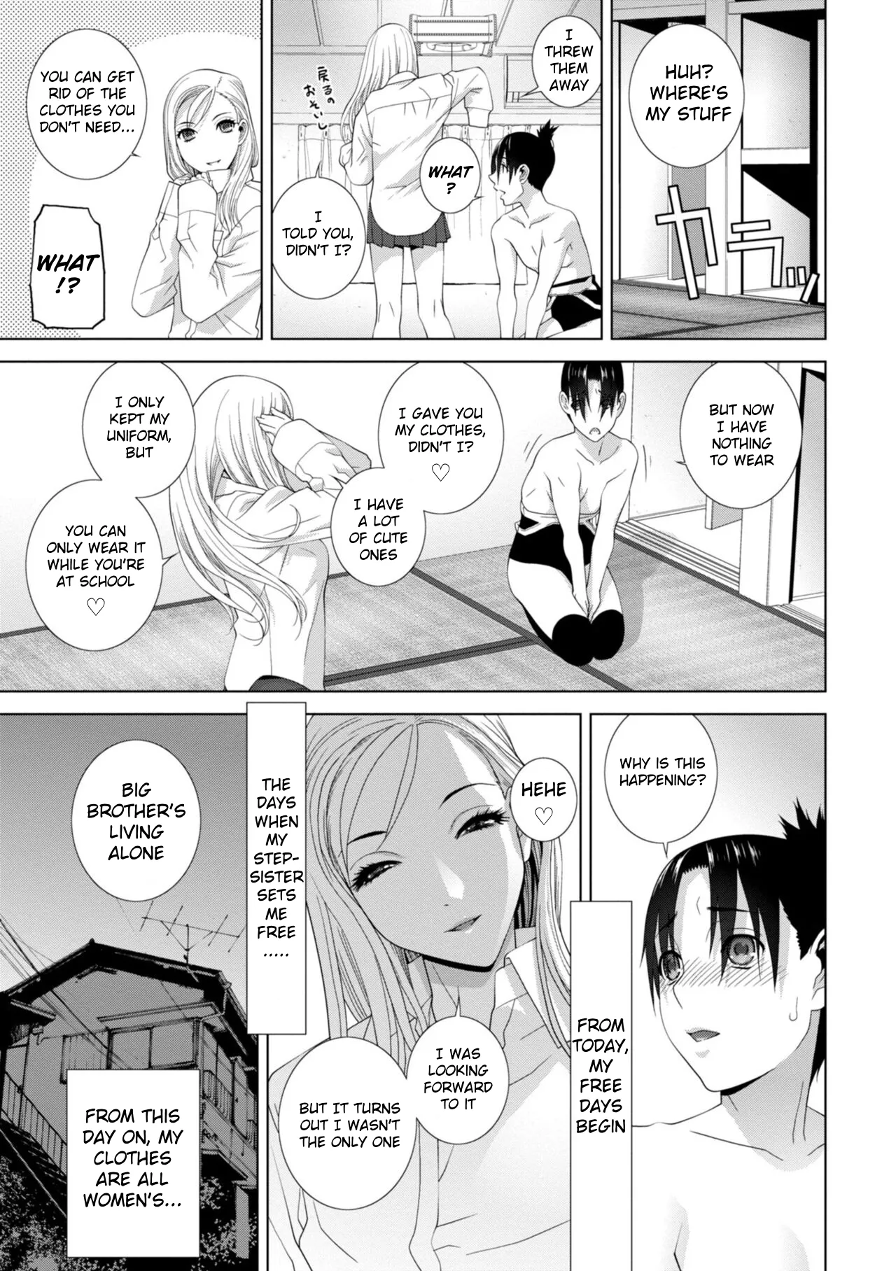 Forced into Cross-Dressing by My Younger Sister(Ch 1-4 + extras) Page 40