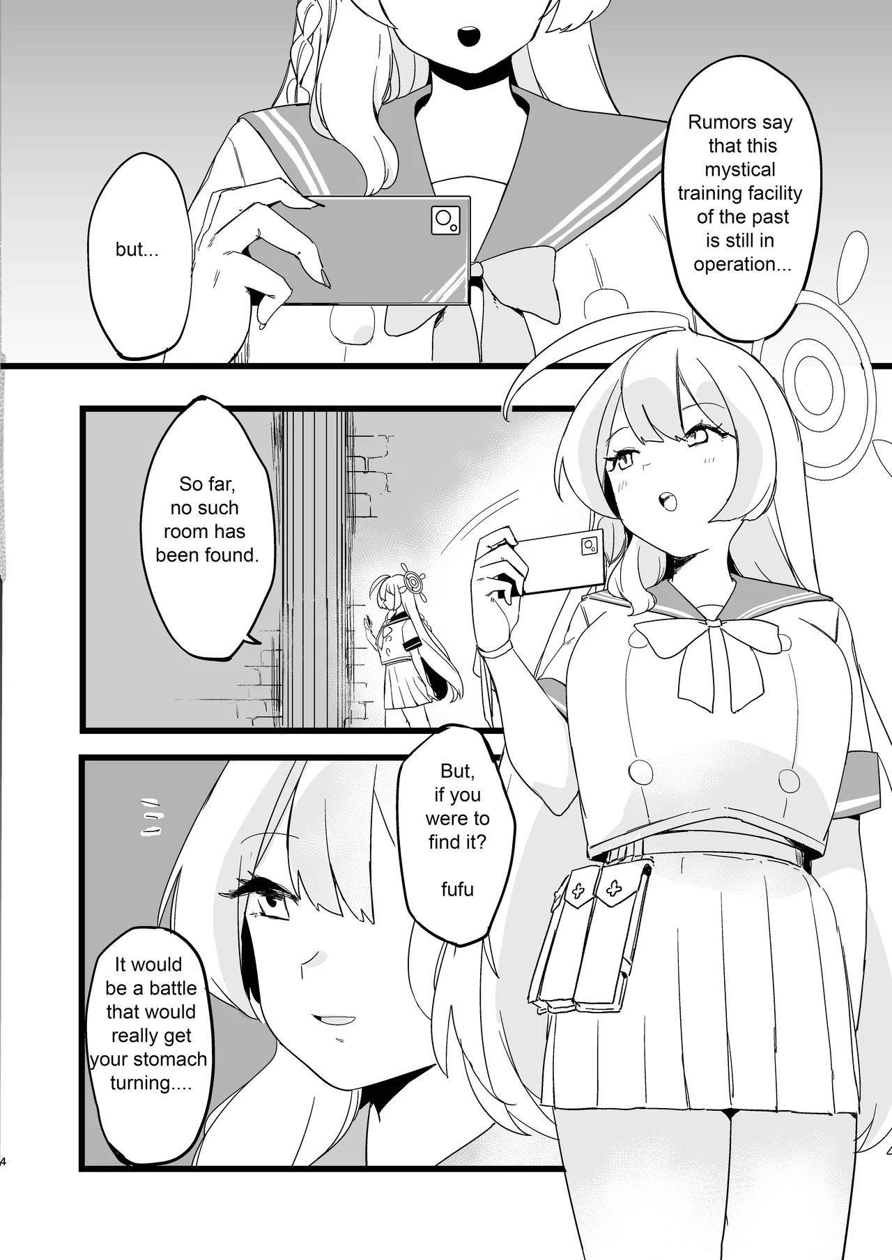 [Rugarer-House (Ruga Ossan)]Kare Ido no Soko ni te Utsuru Mono | Reflected at the bottom of a well(Blue Archive) [English] [Digital] Page 4