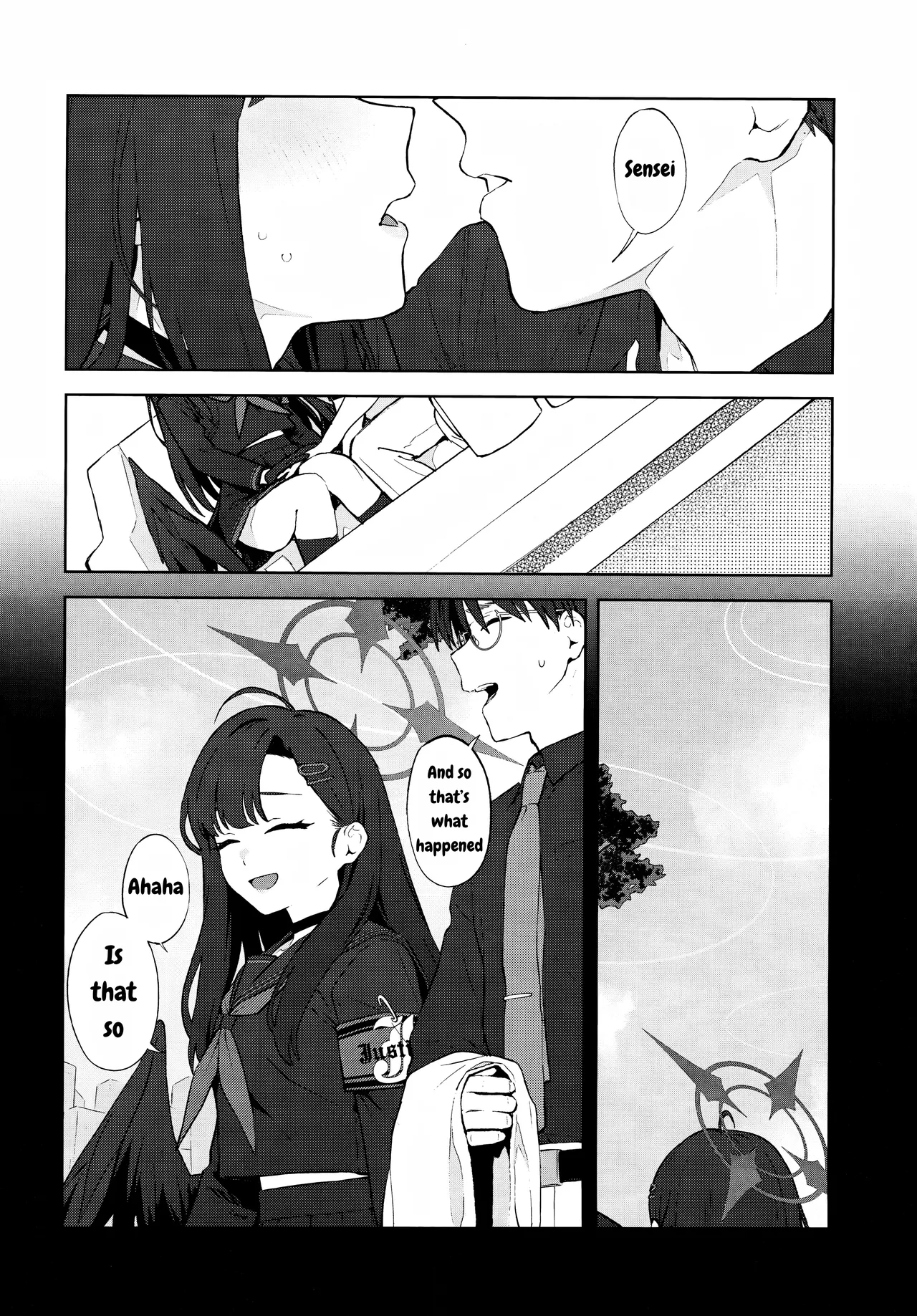 (C105) [Titano-makhia (Mikaduchi)]Sukissu! | I love you!(Blue Archive) [English] [DefinitelyNotPixel] Page 17