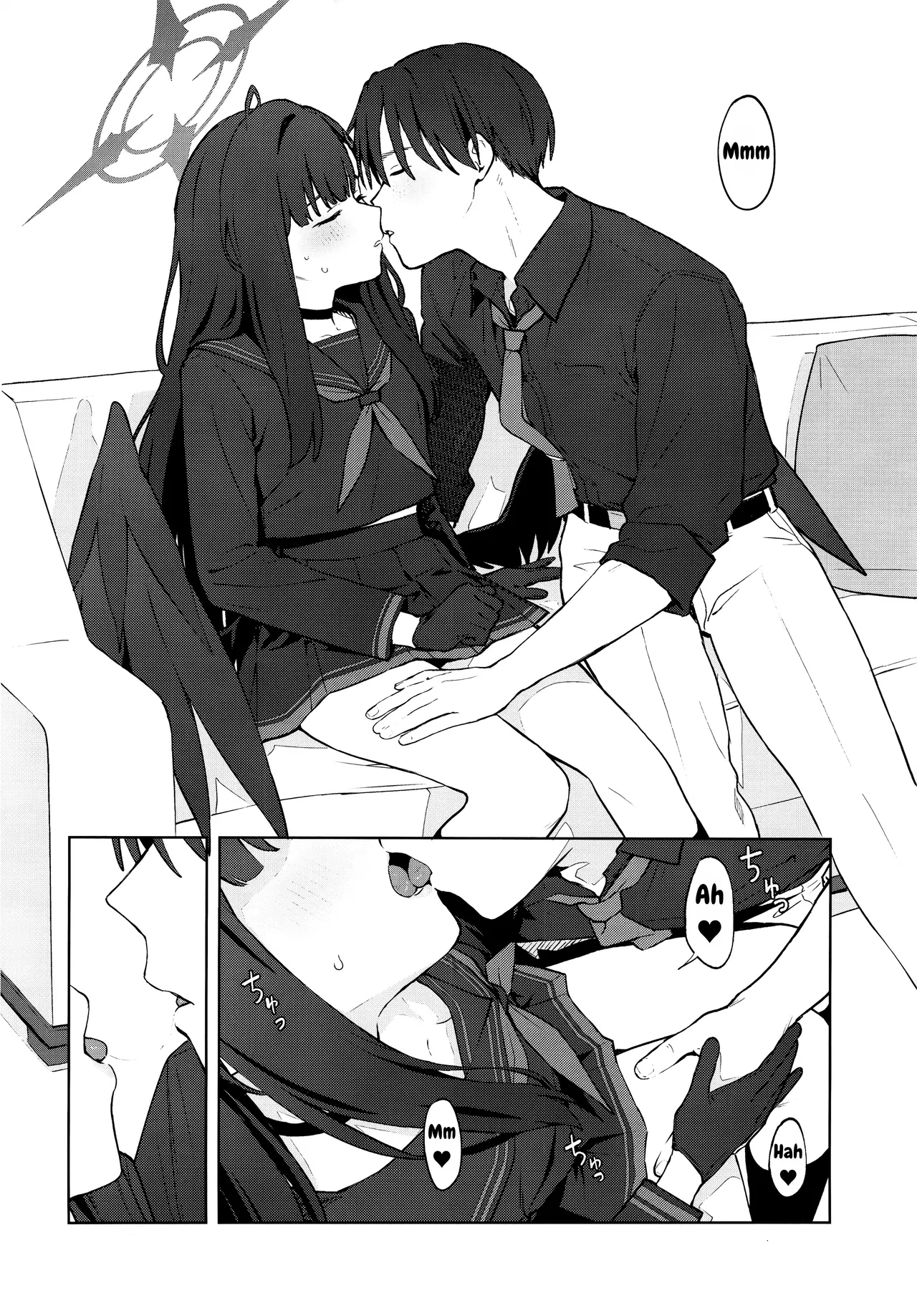 (C105) [Titano-makhia (Mikaduchi)]Sukissu! | I love you!(Blue Archive) [English] [DefinitelyNotPixel] Page 19