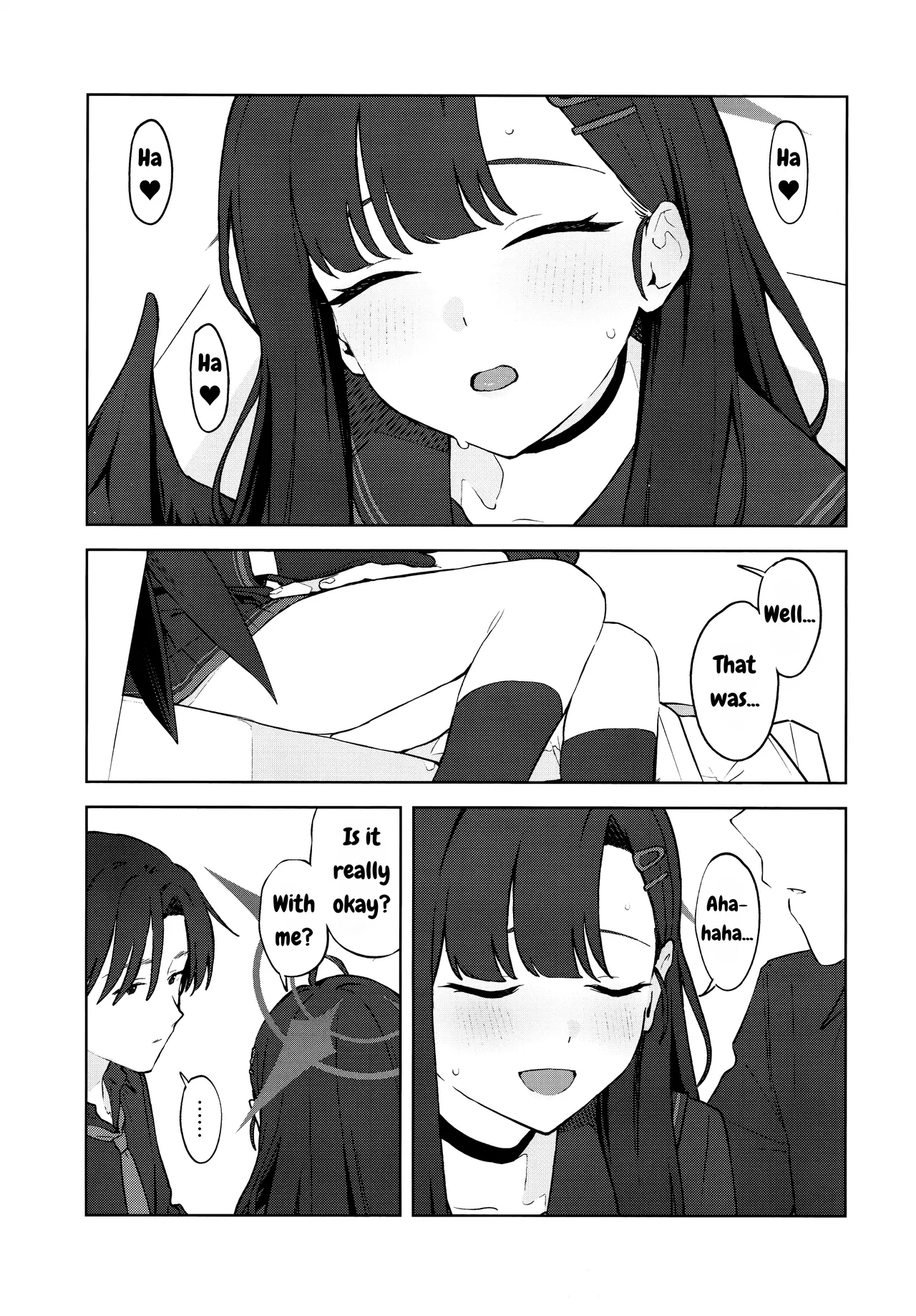 (C105) [Titano-makhia (Mikaduchi)]Sukissu! | I love you!(Blue Archive) [English] [DefinitelyNotPixel] Page 20