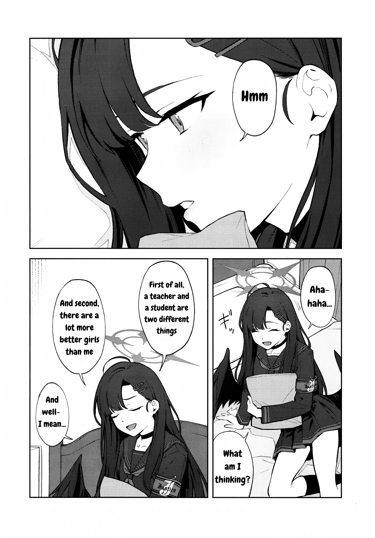 (C105) [Titano-makhia (Mikaduchi)]Sukissu! | I love you!(Blue Archive) [English] [DefinitelyNotPixel] Page 7