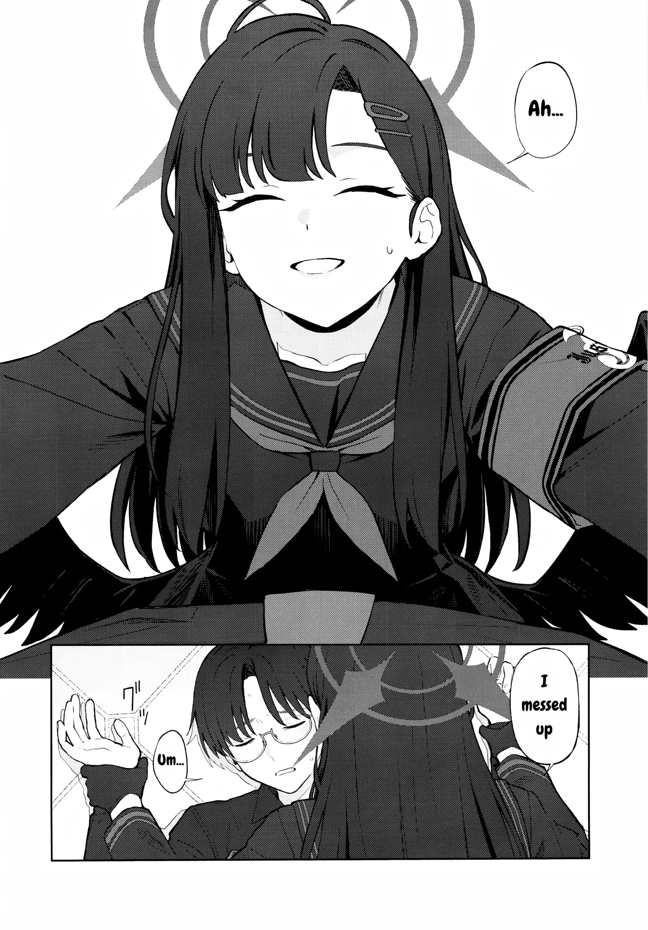 (C105) [Titano-makhia (Mikaduchi)]Sukissu! | I love you!(Blue Archive) [English] [DefinitelyNotPixel] Page 9