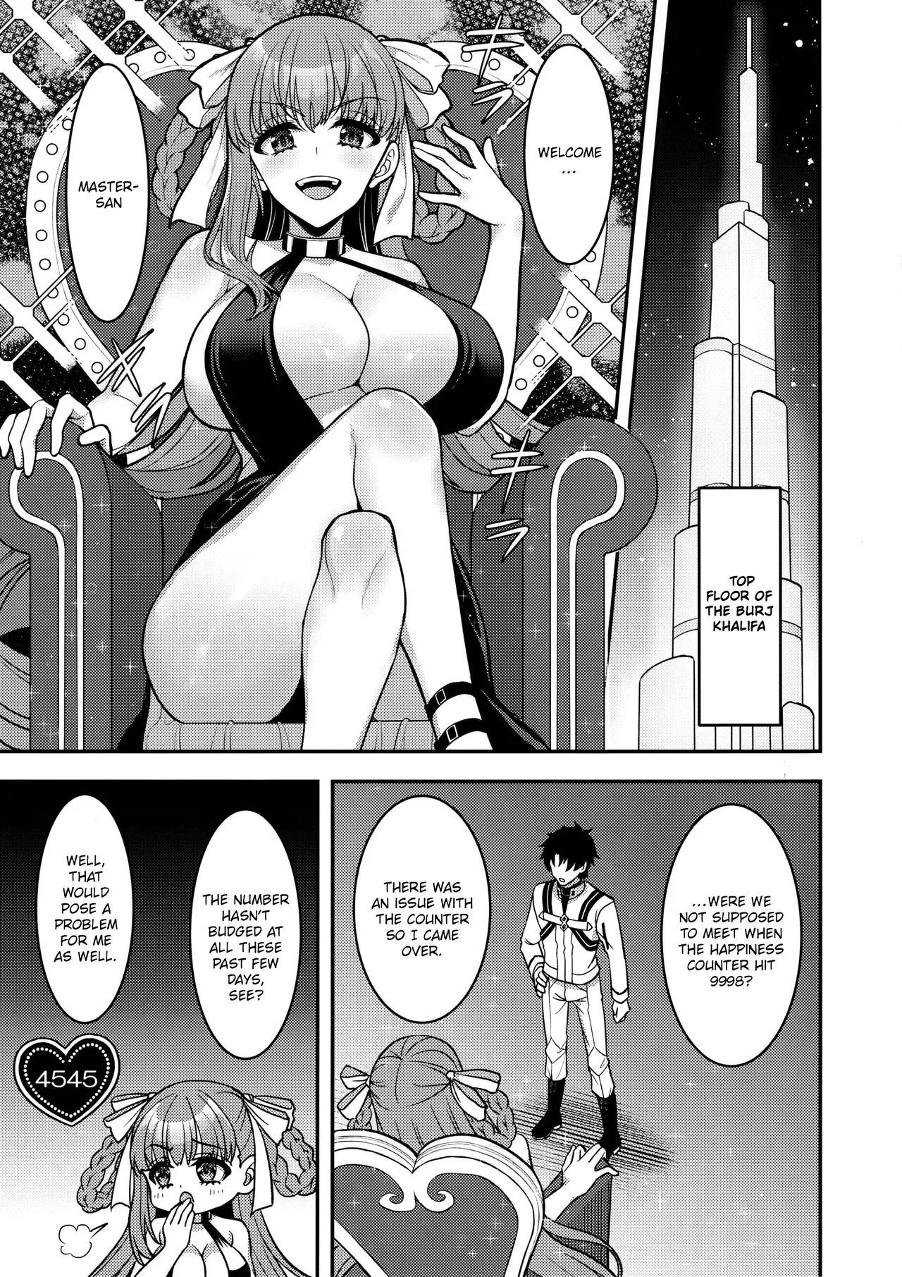 (C105) [Yohsyuan (Son Yohsyu)]BB Dubai no Dosukebe Sei Settai | BB Dubai's Perverted Sex Reception(Fate/Grand Order) [English] Page 2