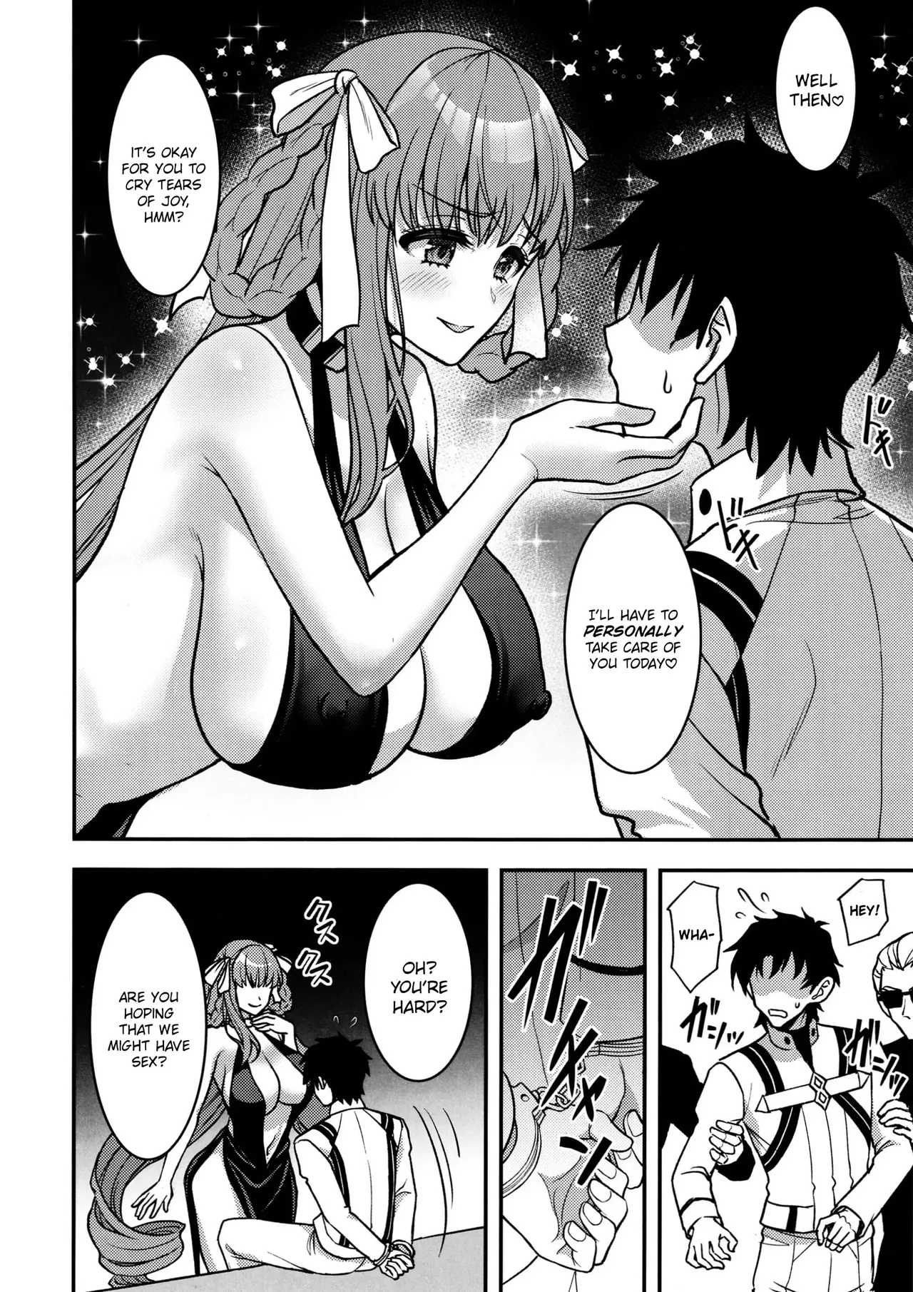 (C105) [Yohsyuan (Son Yohsyu)]BB Dubai no Dosukebe Sei Settai | BB Dubai's Perverted Sex Reception(Fate/Grand Order) [English] Page 3