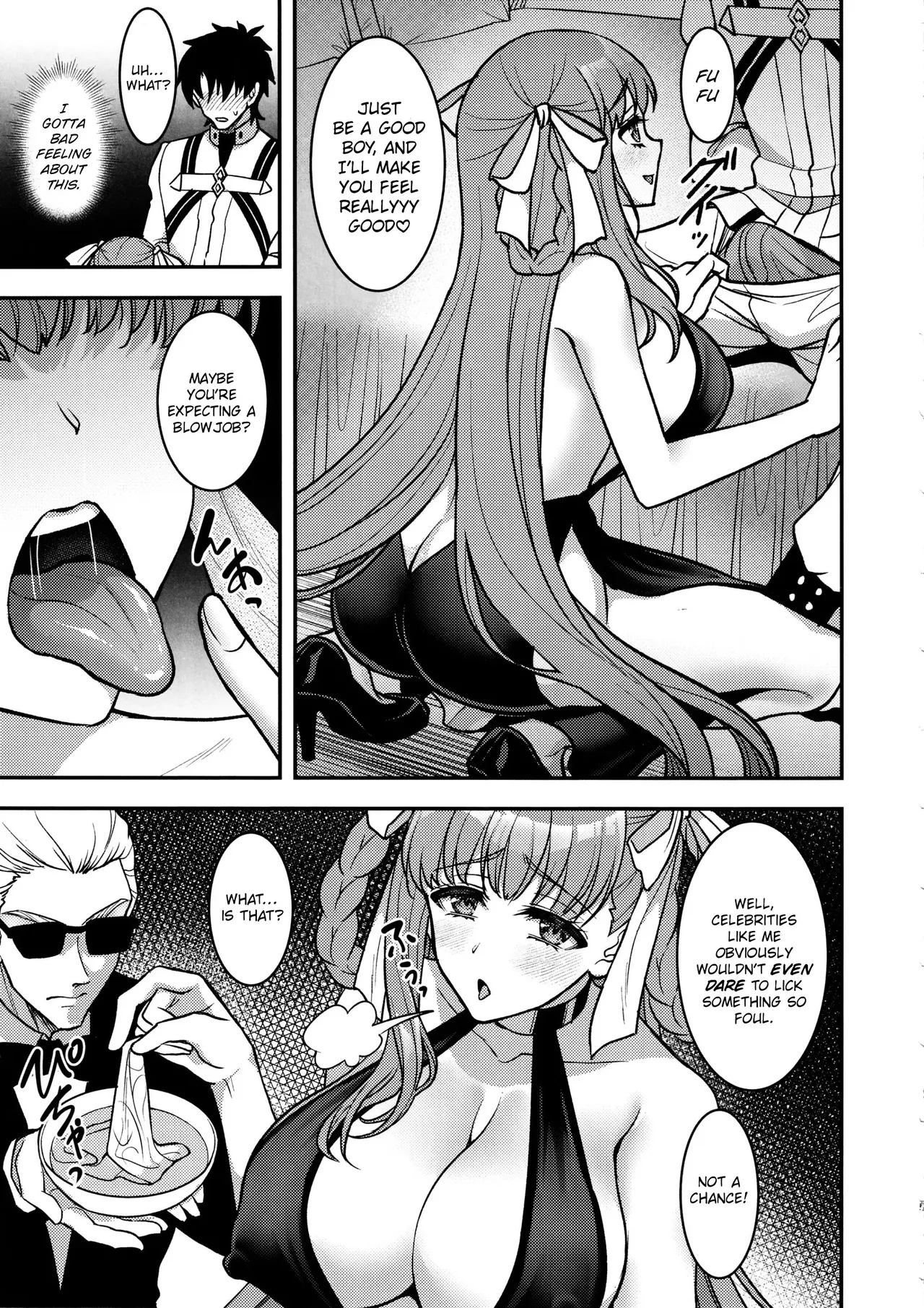 (C105) [Yohsyuan (Son Yohsyu)]BB Dubai no Dosukebe Sei Settai | BB Dubai's Perverted Sex Reception(Fate/Grand Order) [English] Page 4