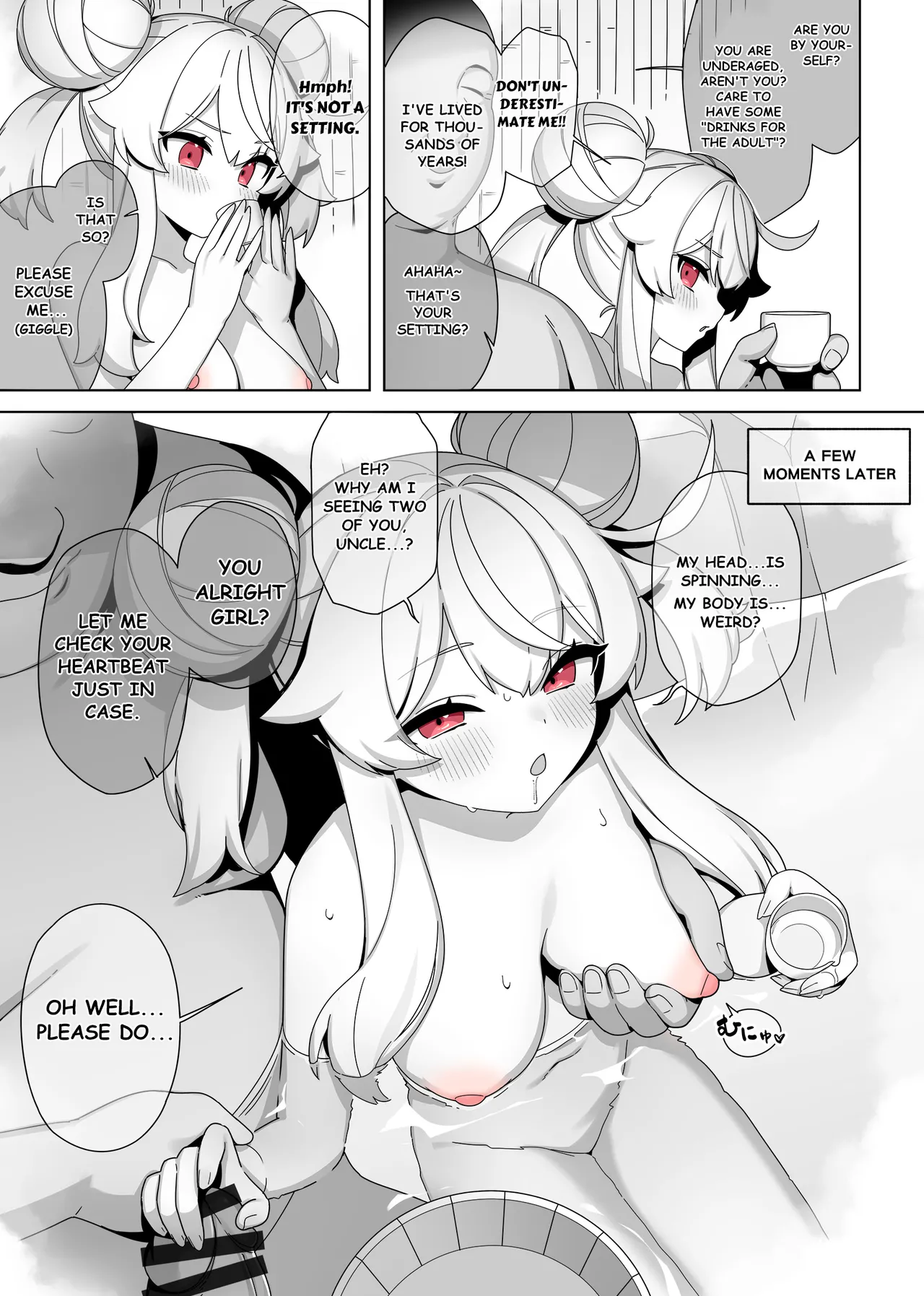 Little Witch Nobeta - Onsen Doujin - English Page 4