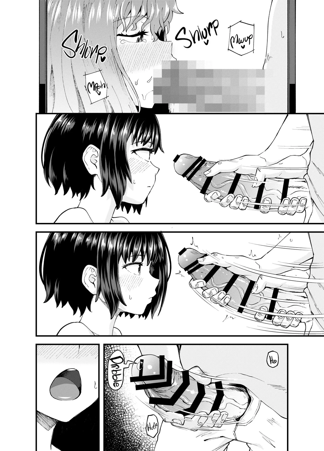 [Tonkotsu Fuumi (Poncocchan)]Soen ni Natteta Osananajimi ga Okuchi Onaho Gayoi Shite Kuru Mikkakan | Three Days Treating My Estranged Friend As An Oral Fuckhole[Digital] [English] [A Little Someone's Dummy] Page 12