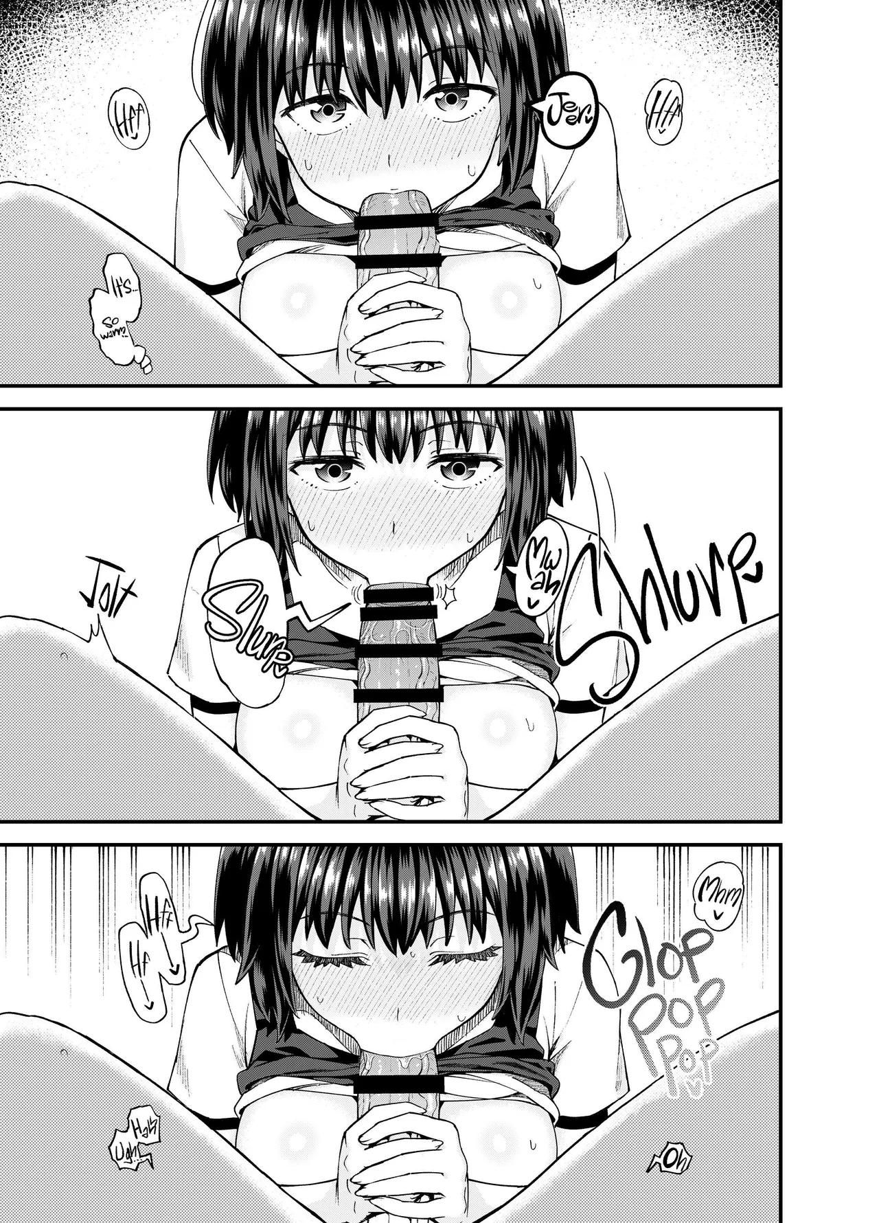 [Tonkotsu Fuumi (Poncocchan)]Soen ni Natteta Osananajimi ga Okuchi Onaho Gayoi Shite Kuru Mikkakan | Three Days Treating My Estranged Friend As An Oral Fuckhole[Digital] [English] [A Little Someone's Dummy] Page 21