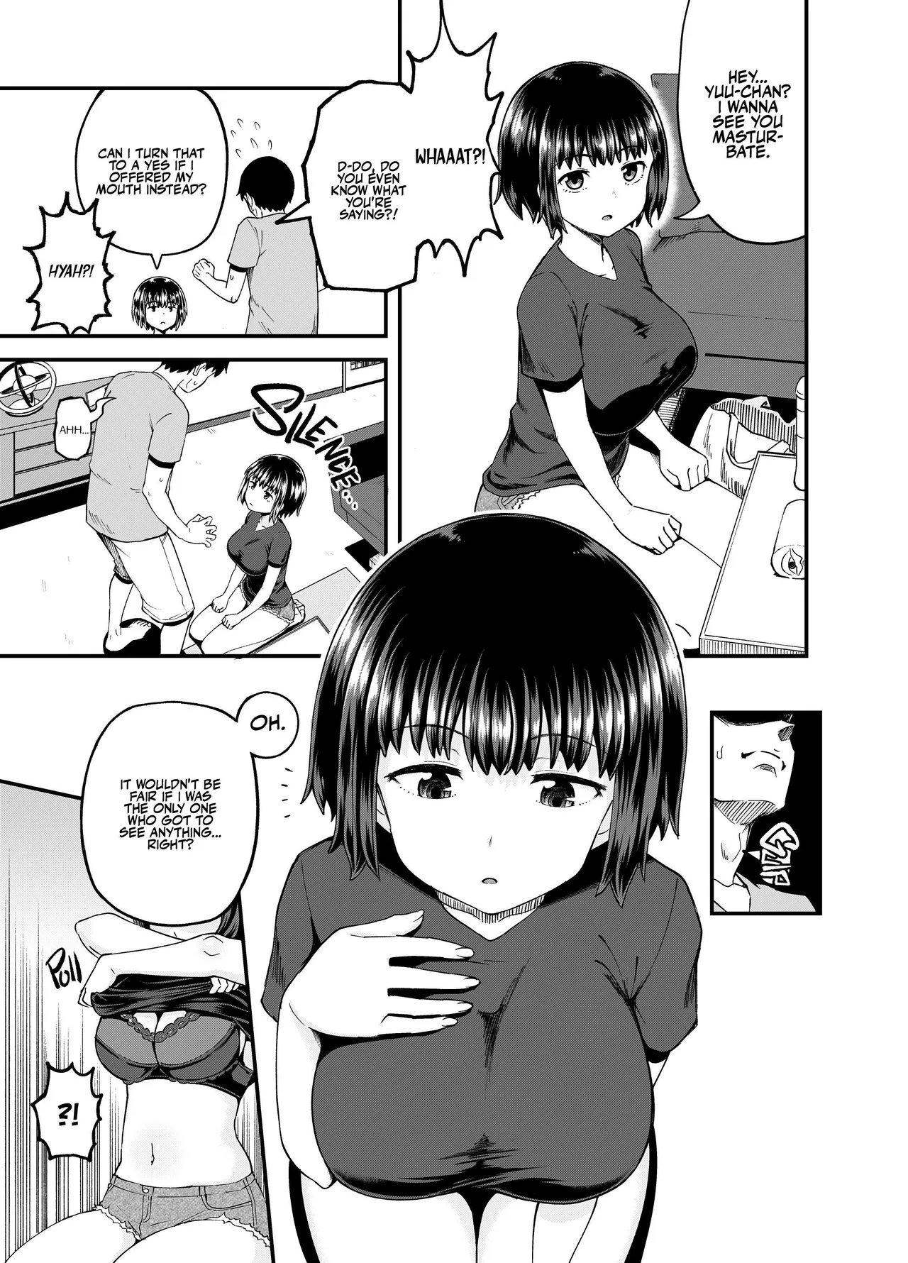 [Tonkotsu Fuumi (Poncocchan)]Soen ni Natteta Osananajimi ga Okuchi Onaho Gayoi Shite Kuru Mikkakan | Three Days Treating My Estranged Friend As An Oral Fuckhole[Digital] [English] [A Little Someone's Dummy] Page 9