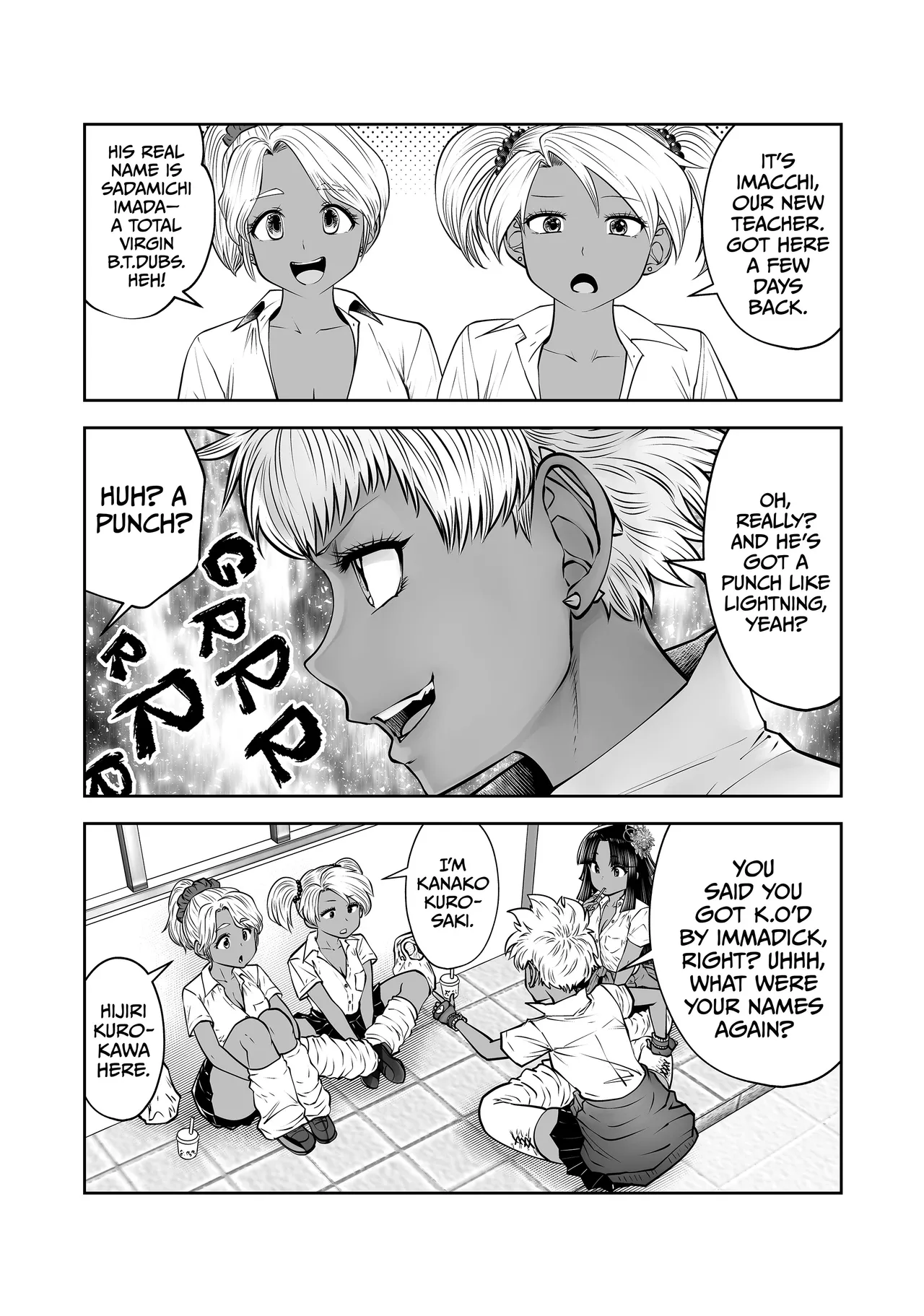 [Souryu]Transferred to the Gyaru Academy Chapter 35 Page 18