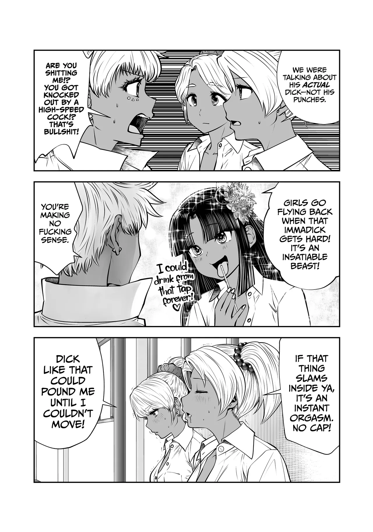 [Souryu]Transferred to the Gyaru Academy Chapter 35 Page 19