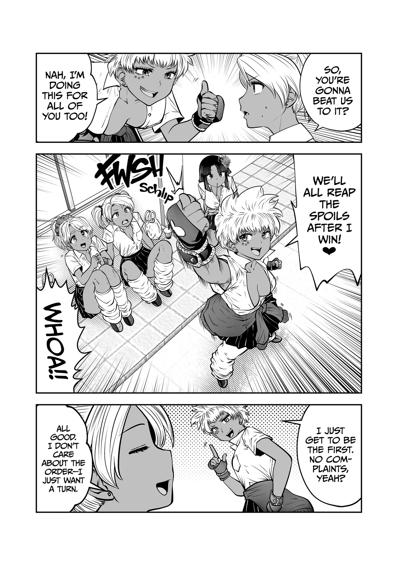 [Souryu]Transferred to the Gyaru Academy Chapter 35 Page 22