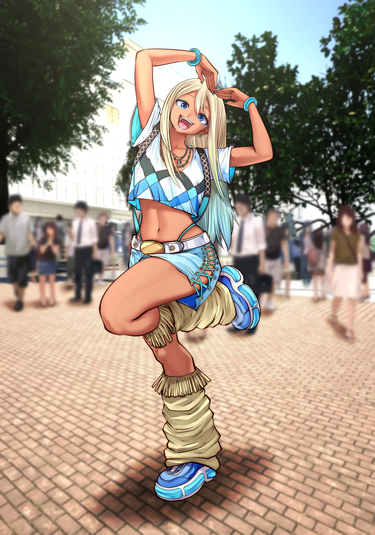 [Souryu]Transferred to the Gyaru Academy Chapter 35 Page 26
