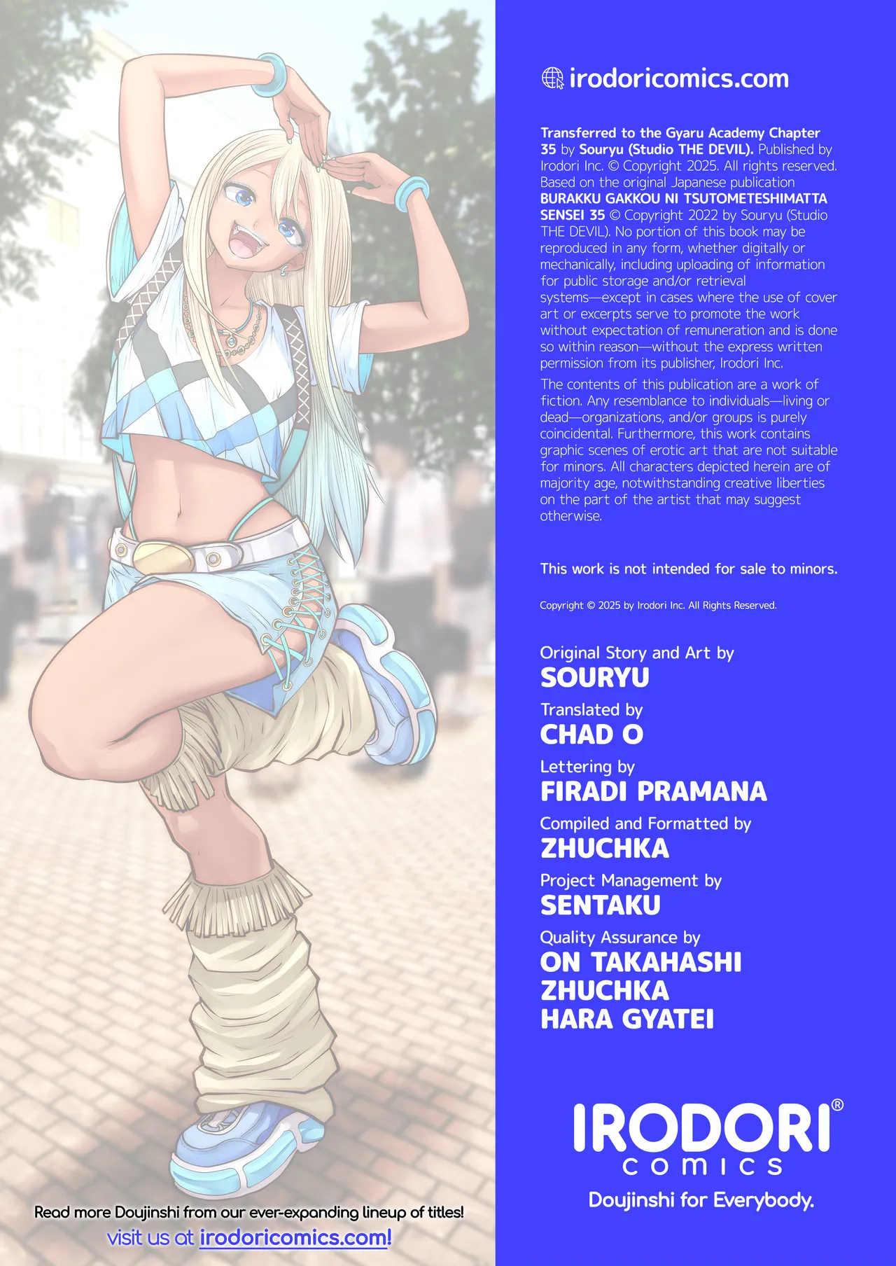 [Souryu]Transferred to the Gyaru Academy Chapter 35 Page 29