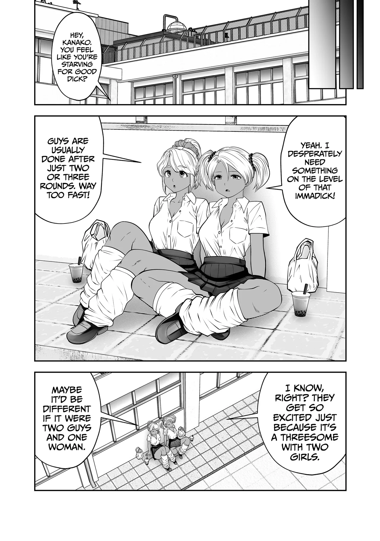 [Souryu]Transferred to the Gyaru Academy Chapter 35 Page 7