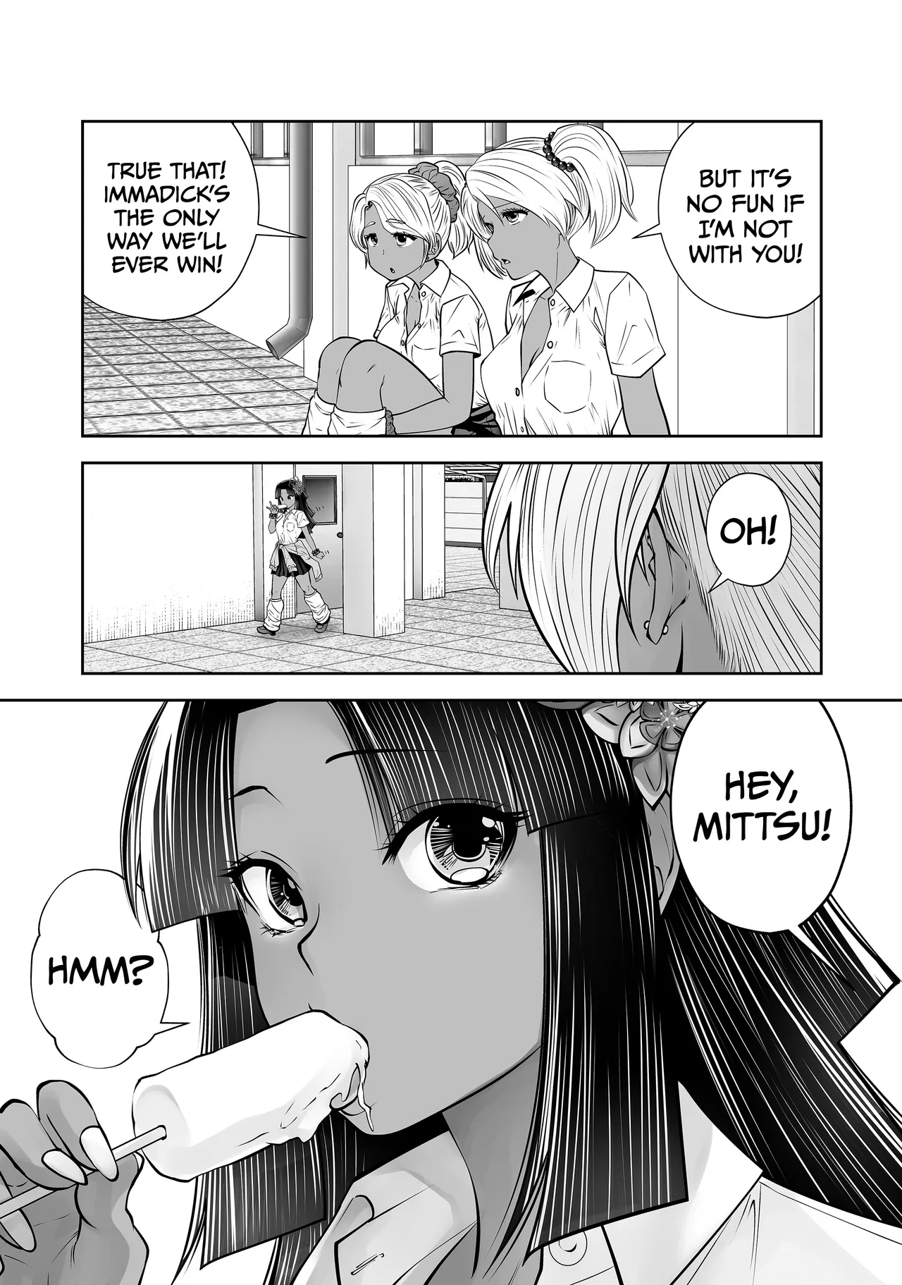 [Souryu]Transferred to the Gyaru Academy Chapter 35 Page 8