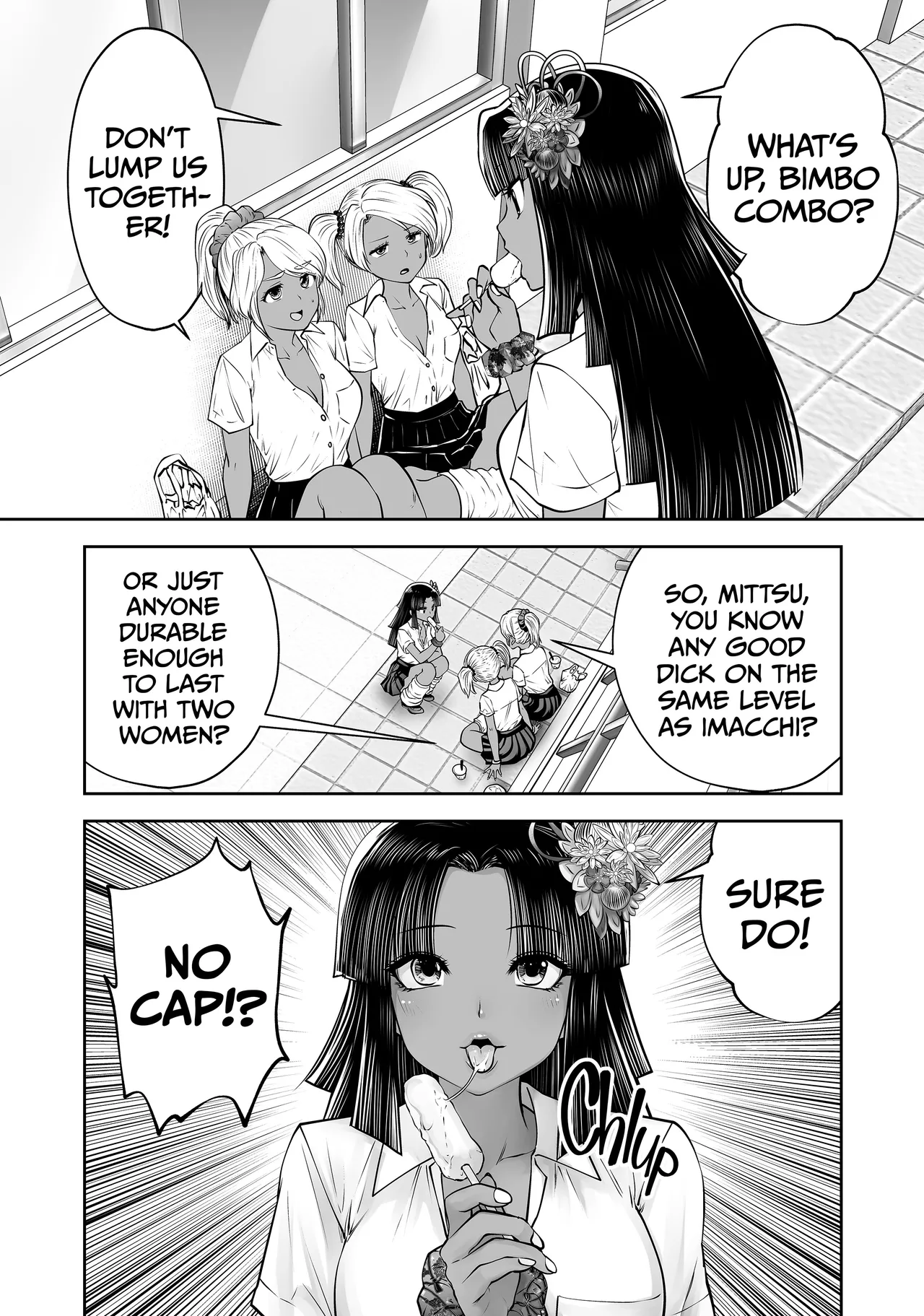 [Souryu]Transferred to the Gyaru Academy Chapter 35 Page 9