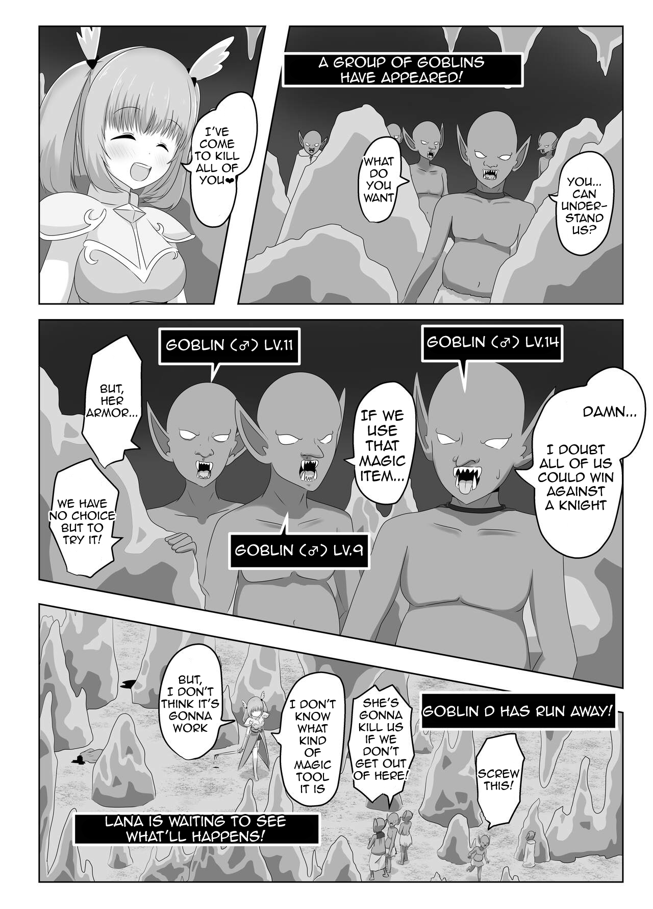 [C Hange (hangesho)]The Female Knight Who Lost Everything To Goblins[English] Page 11