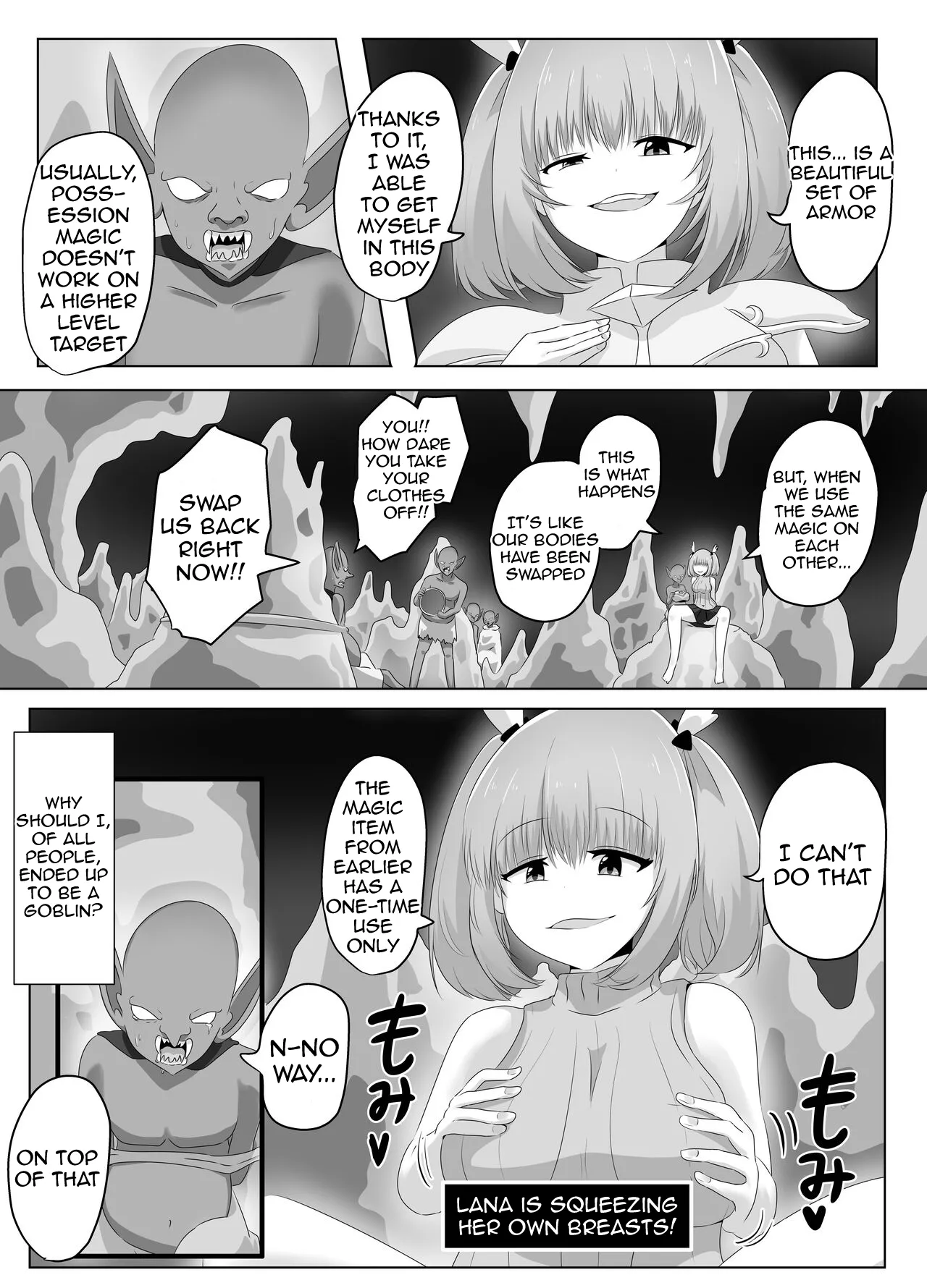 [C Hange (hangesho)]The Female Knight Who Lost Everything To Goblins[English] Page 19