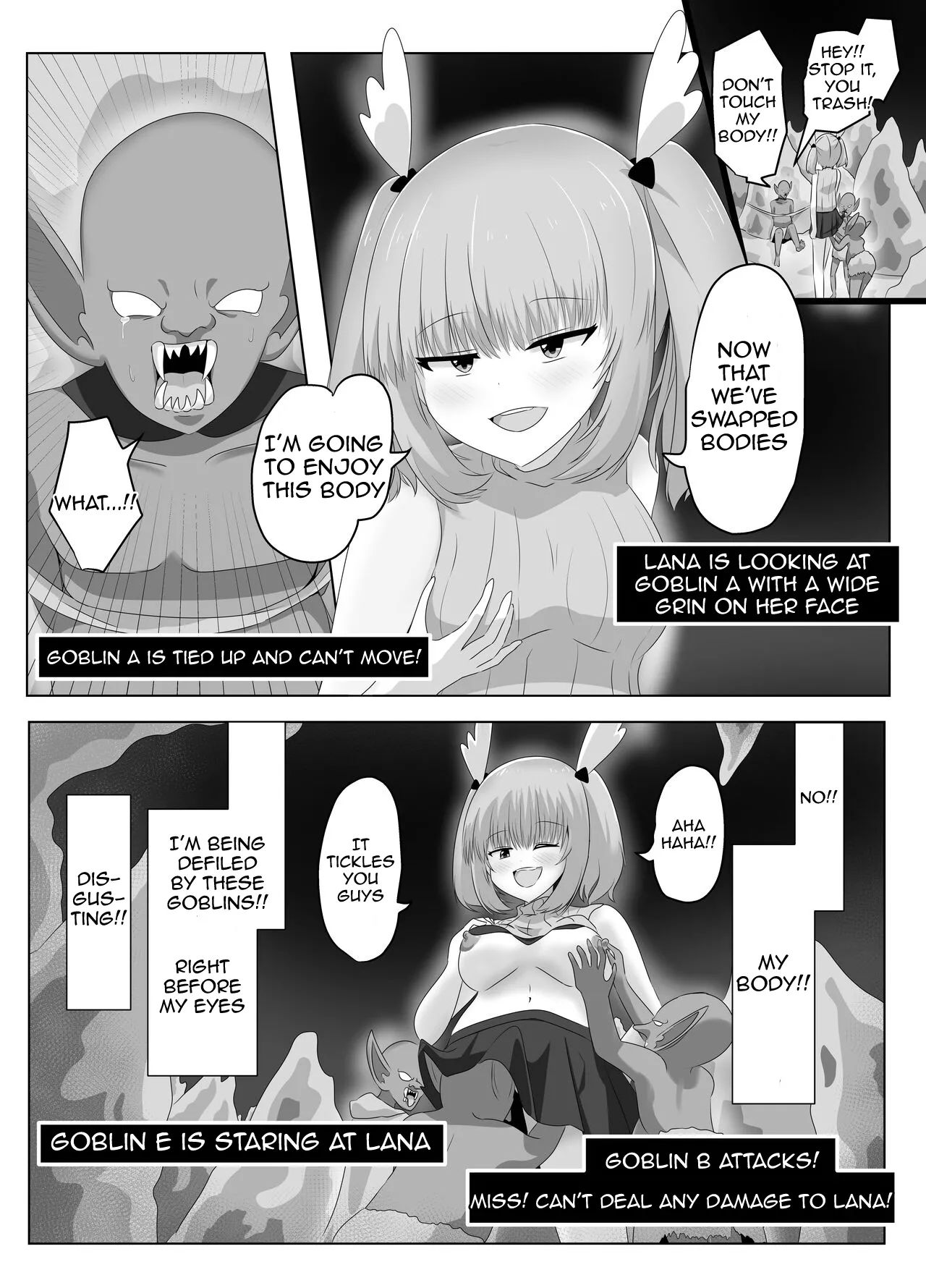 [C Hange (hangesho)]The Female Knight Who Lost Everything To Goblins[English] Page 20