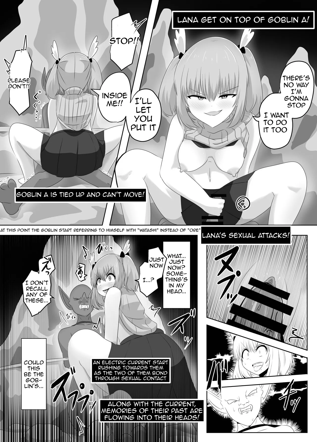 [C Hange (hangesho)]The Female Knight Who Lost Everything To Goblins[English] Page 24