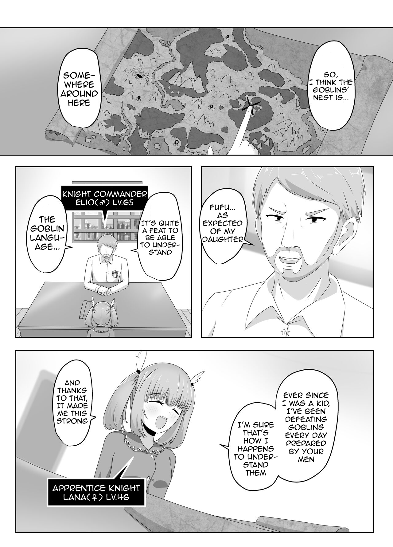 [C Hange (hangesho)]The Female Knight Who Lost Everything To Goblins[English] Page 3