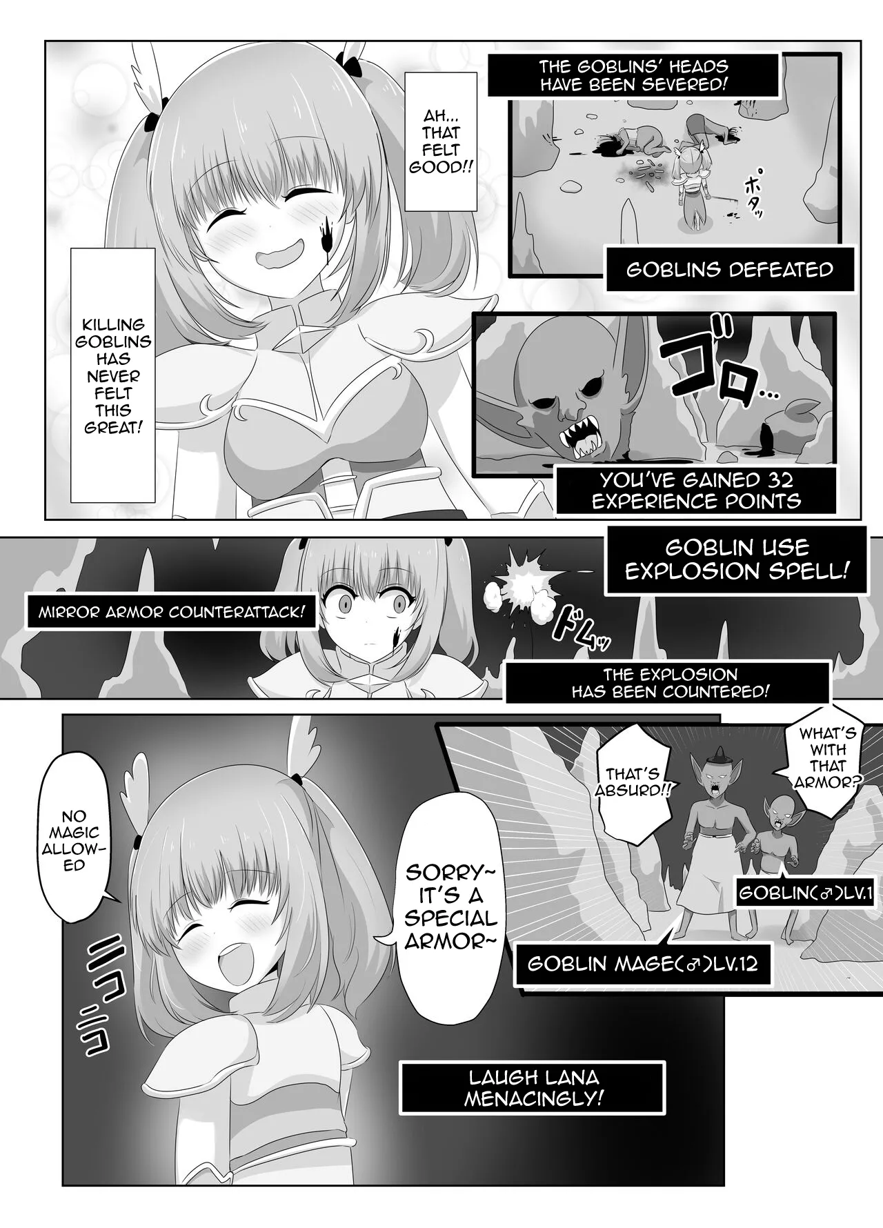 [C Hange (hangesho)]The Female Knight Who Lost Everything To Goblins[English] Page 9