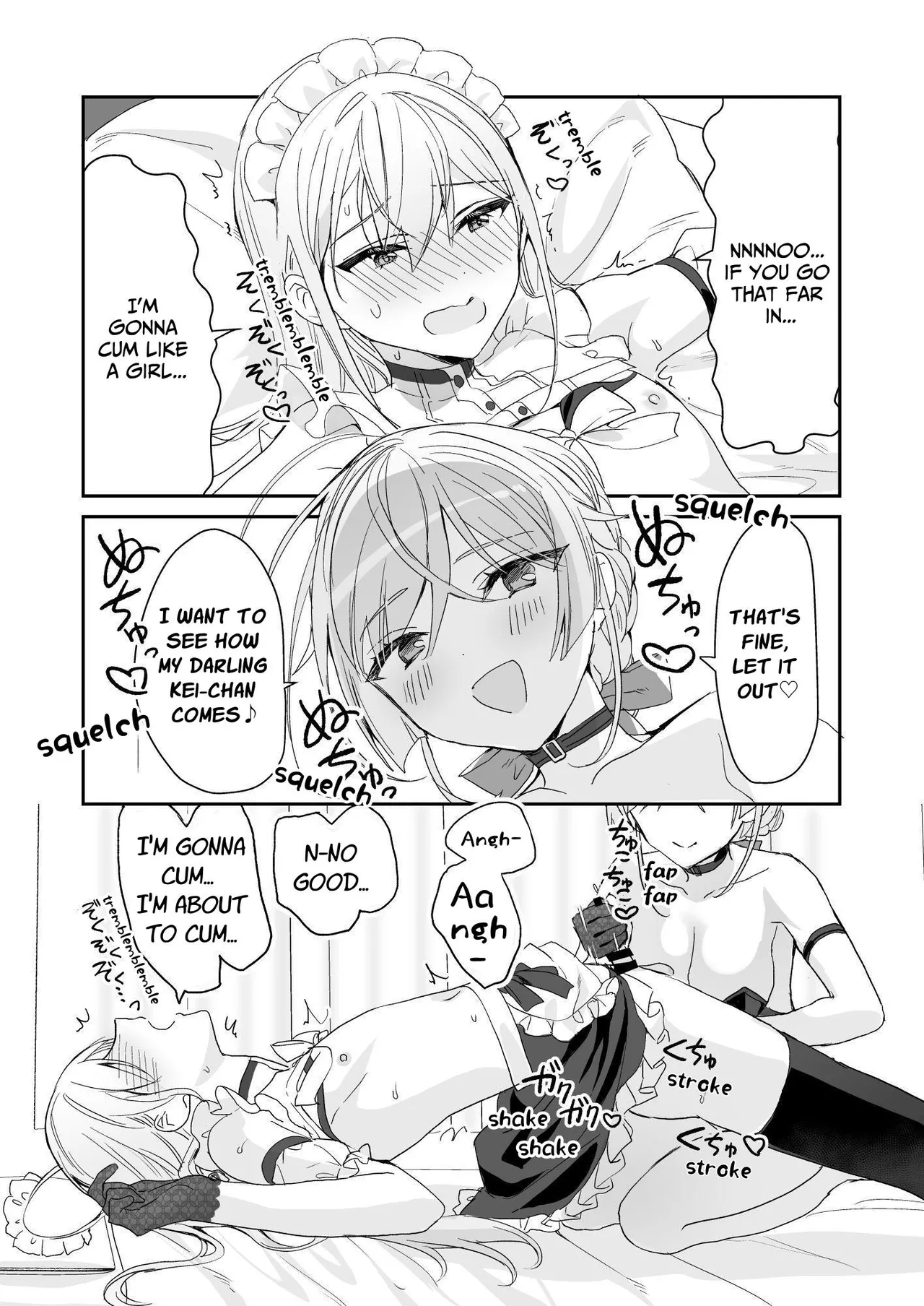 [Sokuochi Shoujo (Kagamino Mochiko)]Josou Shounen to Ama Seme Onee-san | Crossdressing Guy and Sweetly Aggressive Woman[English] [Mahou Shoujon't] [Digital] Page 11